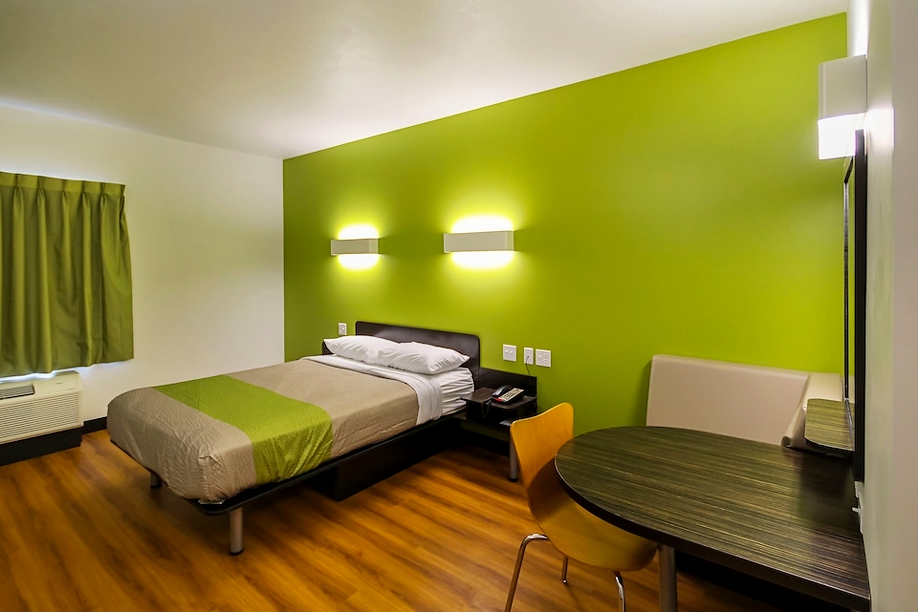 Guest room at the Days Inn by Wyndham South Bend/Notre Dame in South Bend, Indiana