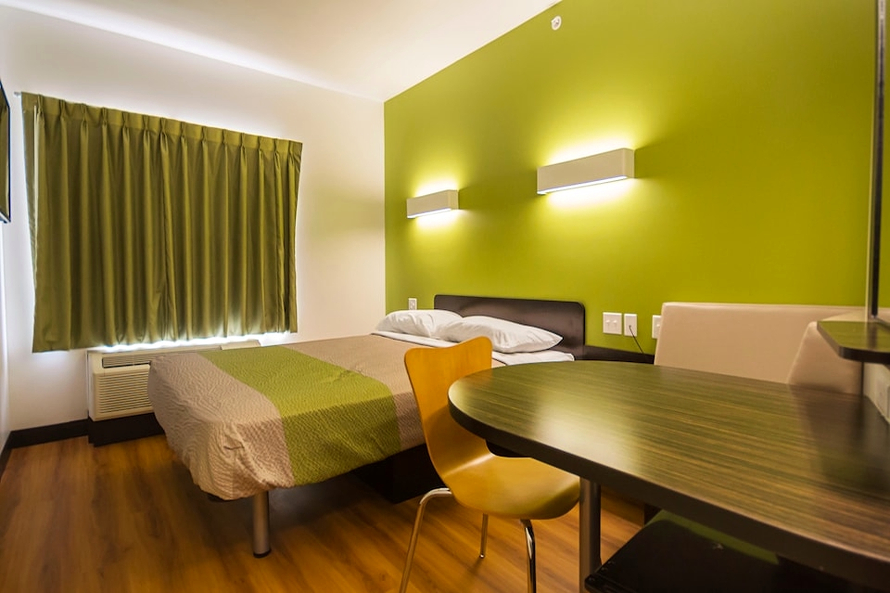 Guest room at the Days Inn by Wyndham South Bend/Notre Dame in South Bend, Indiana