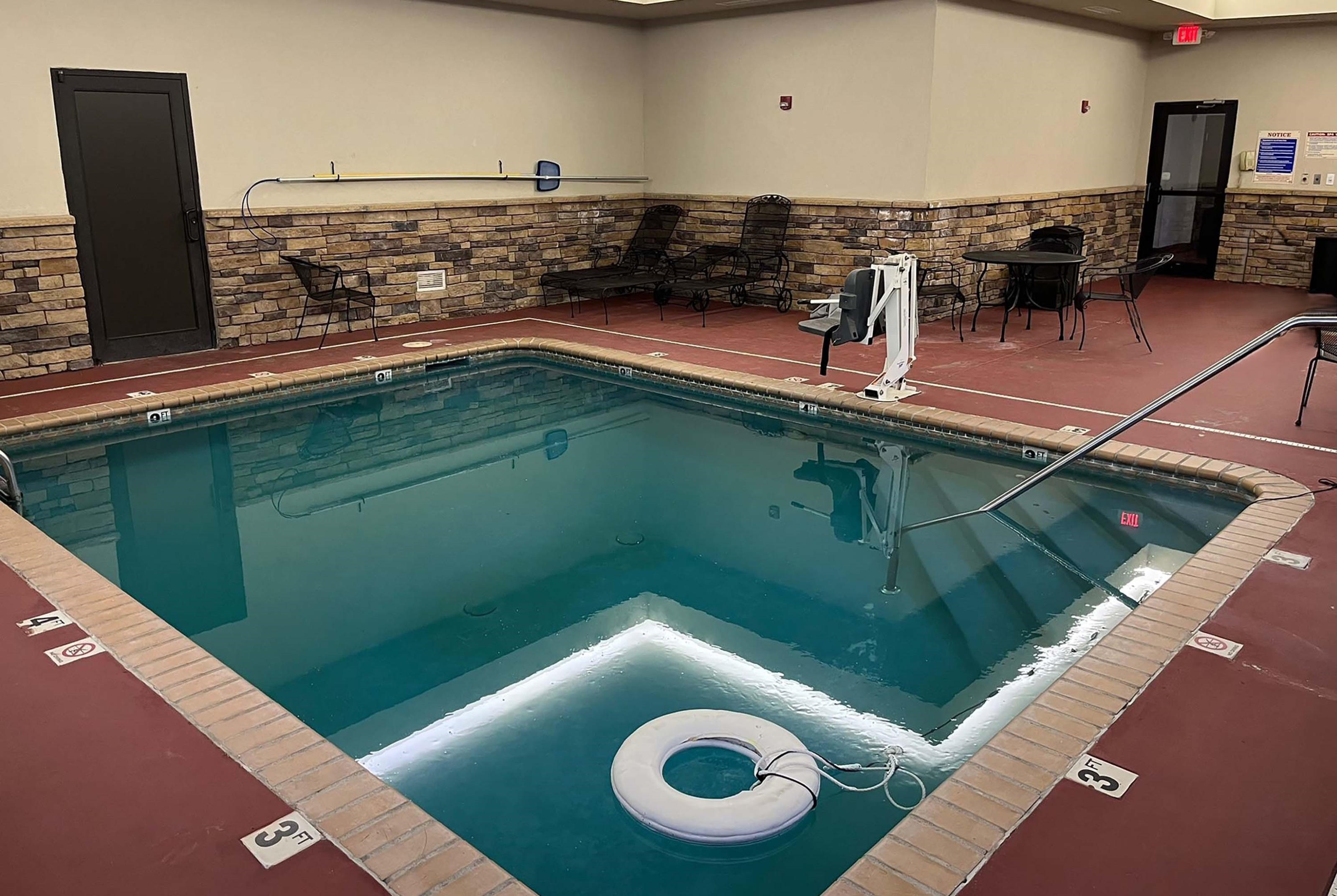 Pool at the Days Inn by Wyndham Coffeyville in Coffeyville, Kansas