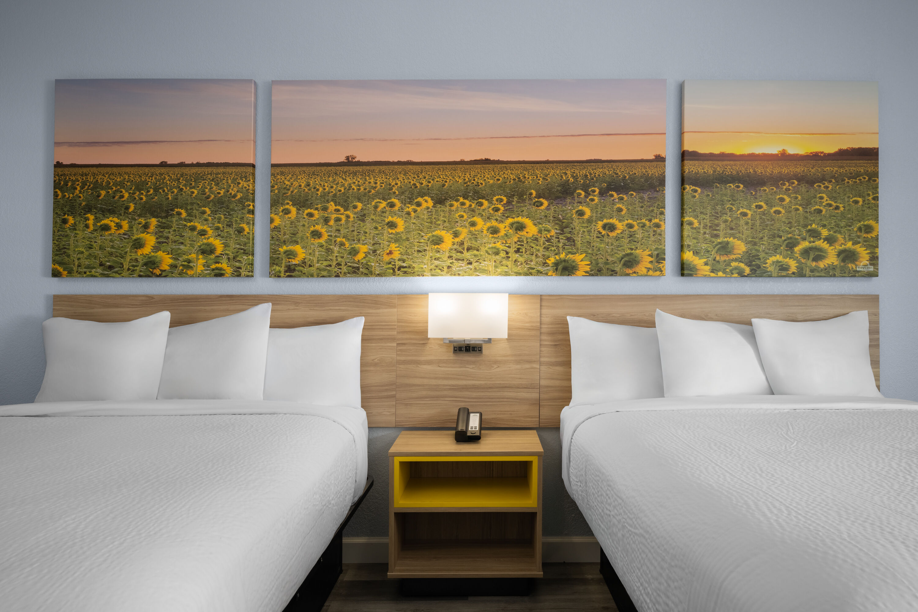 Guest room at the Days Inn by Wyndham Dodge City in Dodge City, Kansas