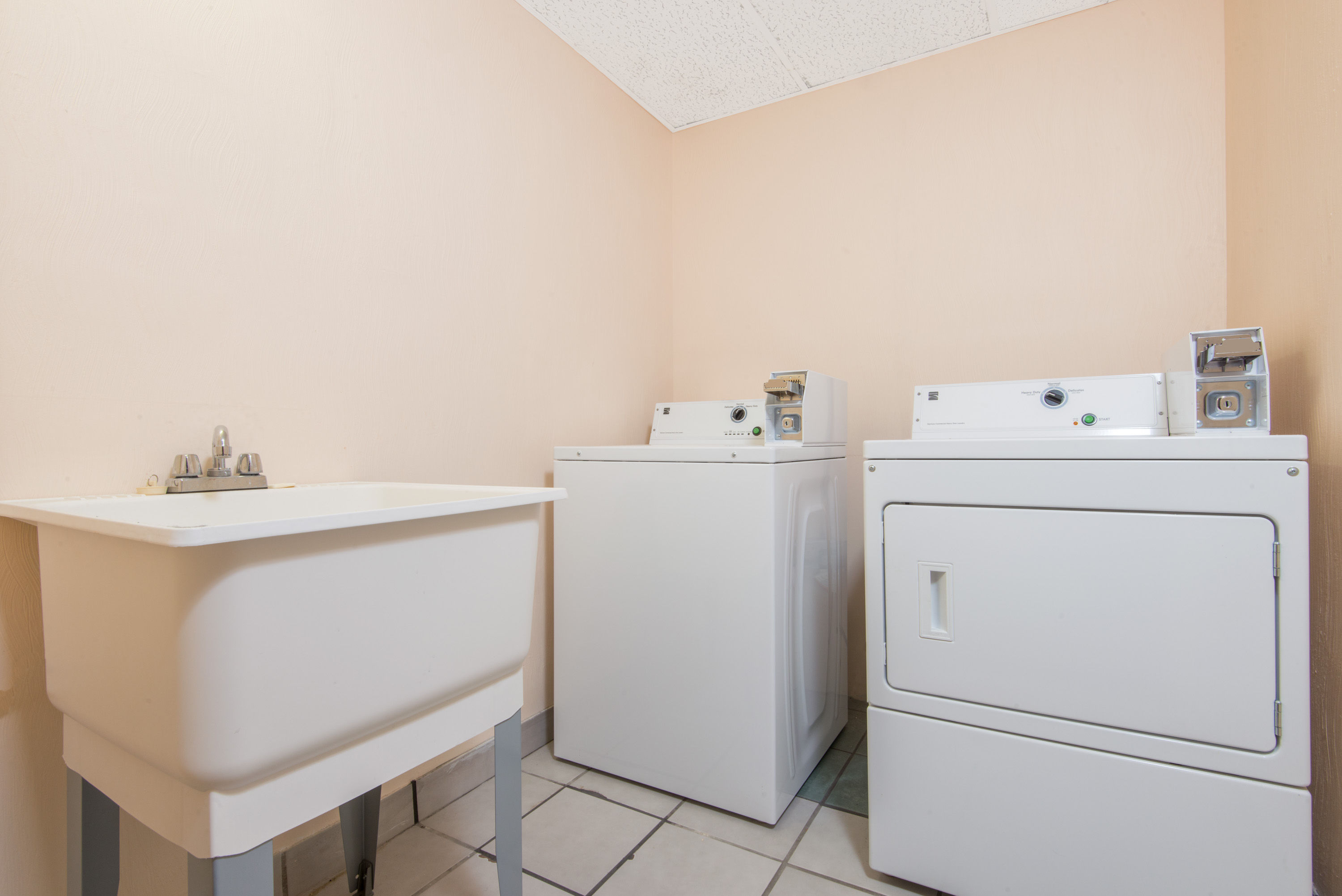 Laundry facilities at Days Inn by Wyndham Great Bend in Great Bend, Kansas