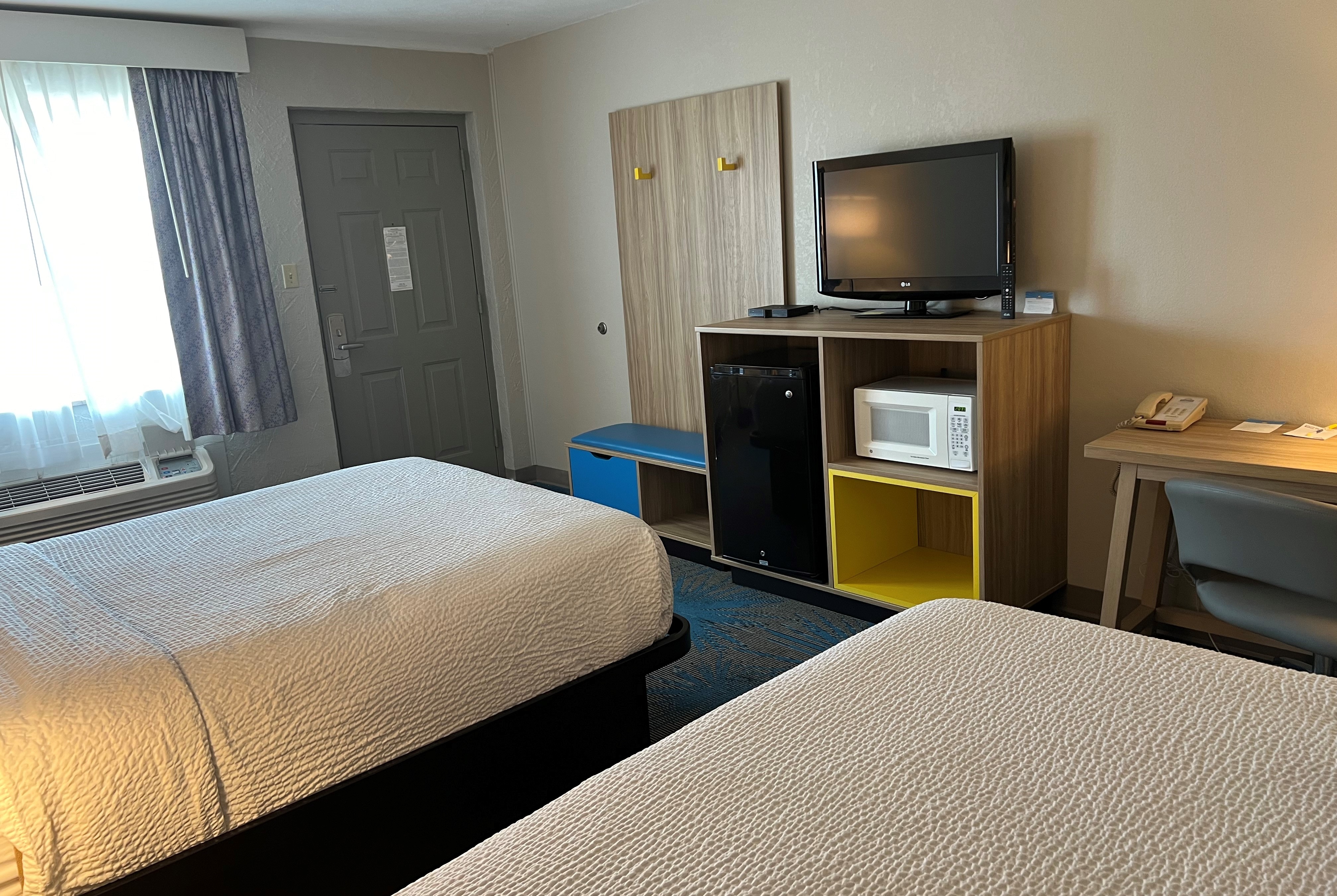 Guest room at the Days Inn by Wyndham Hays in Hays, Kansas