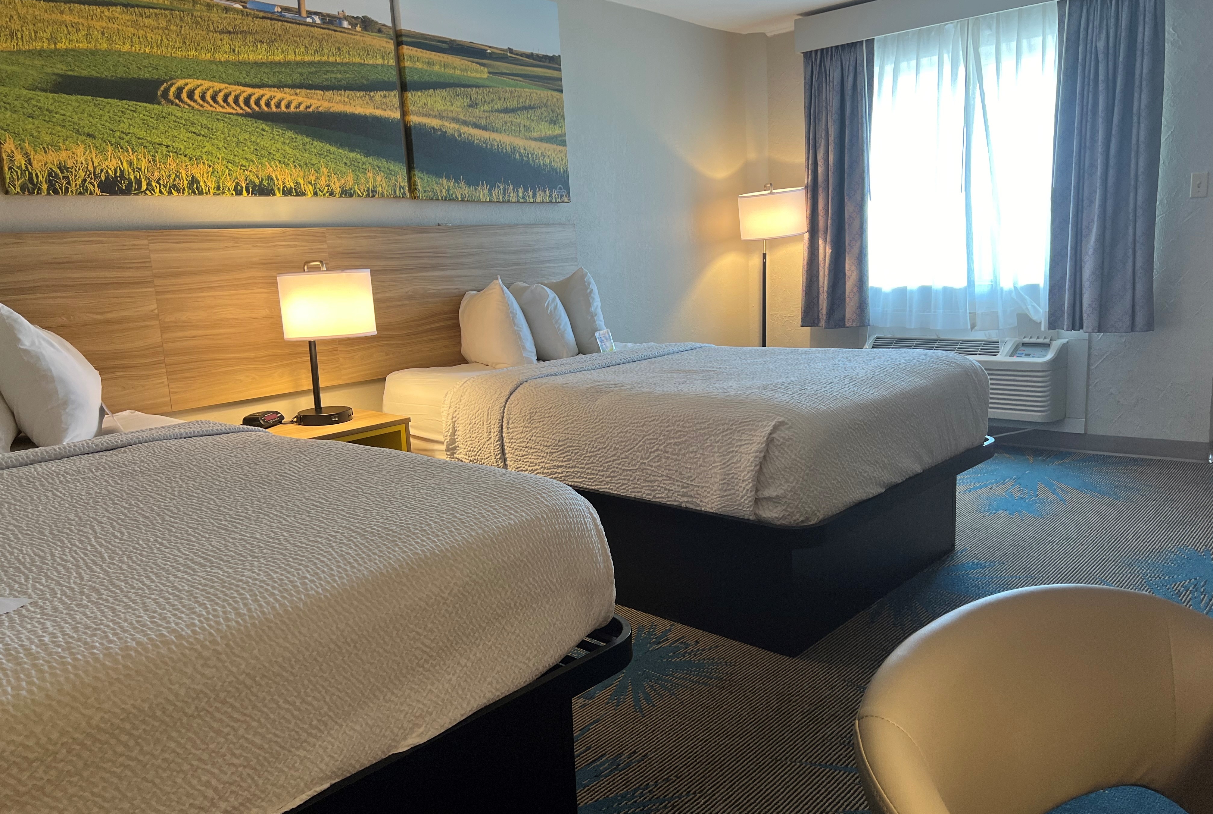 Guest room at the Days Inn by Wyndham Hays in Hays, Kansas