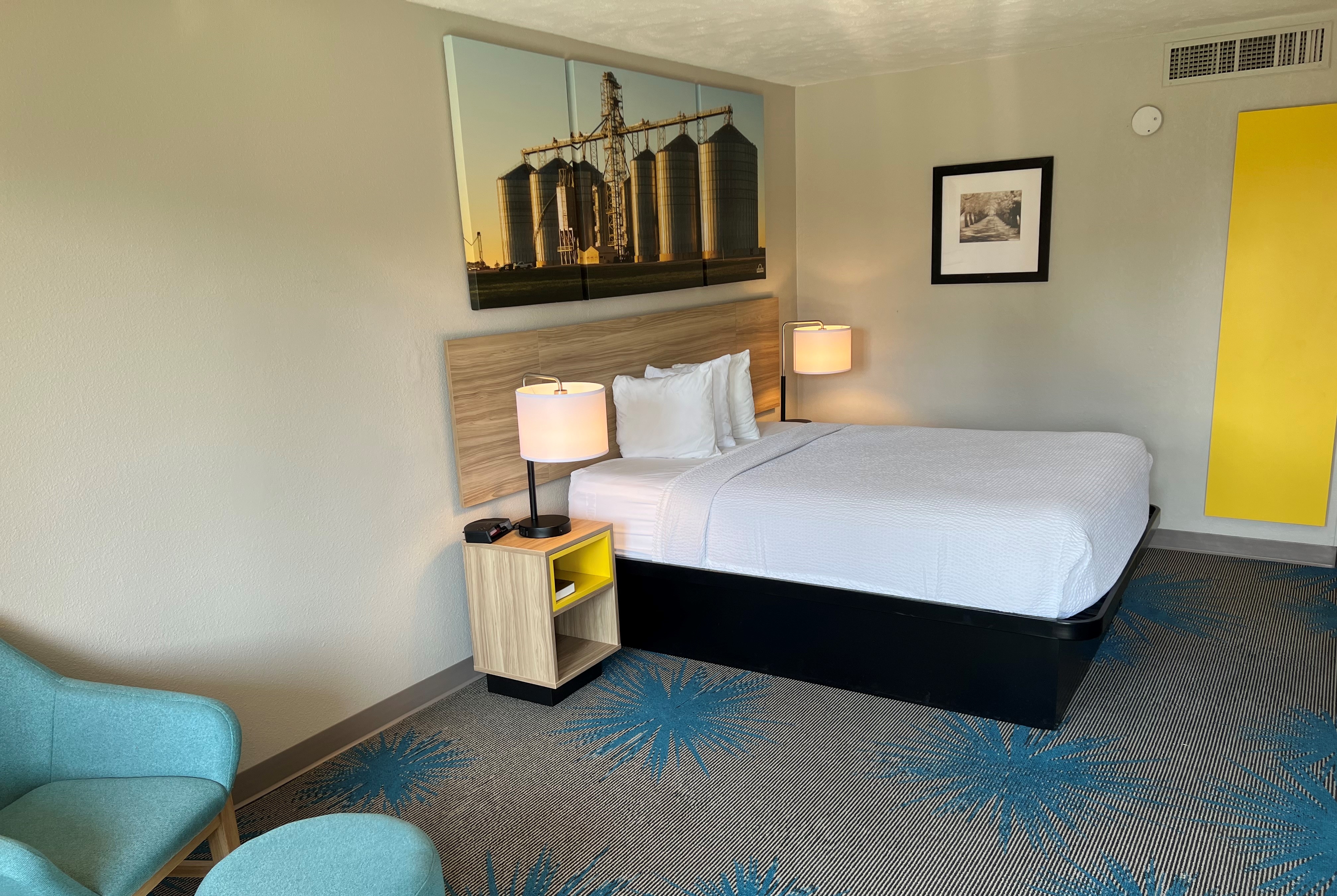 Guest room at the Days Inn by Wyndham Hays in Hays, Kansas