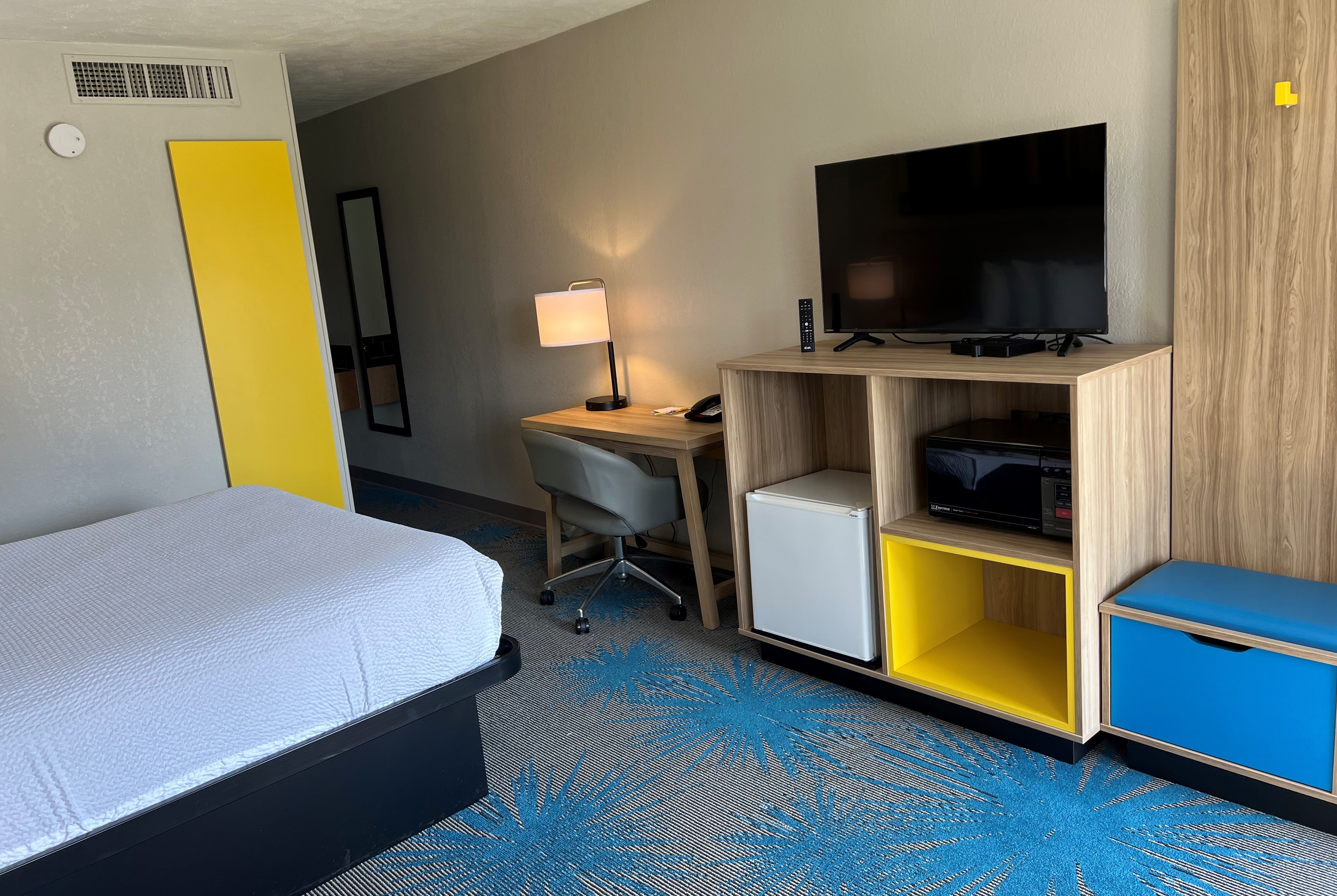Guest room at the Days Inn by Wyndham Hays in Hays, Kansas