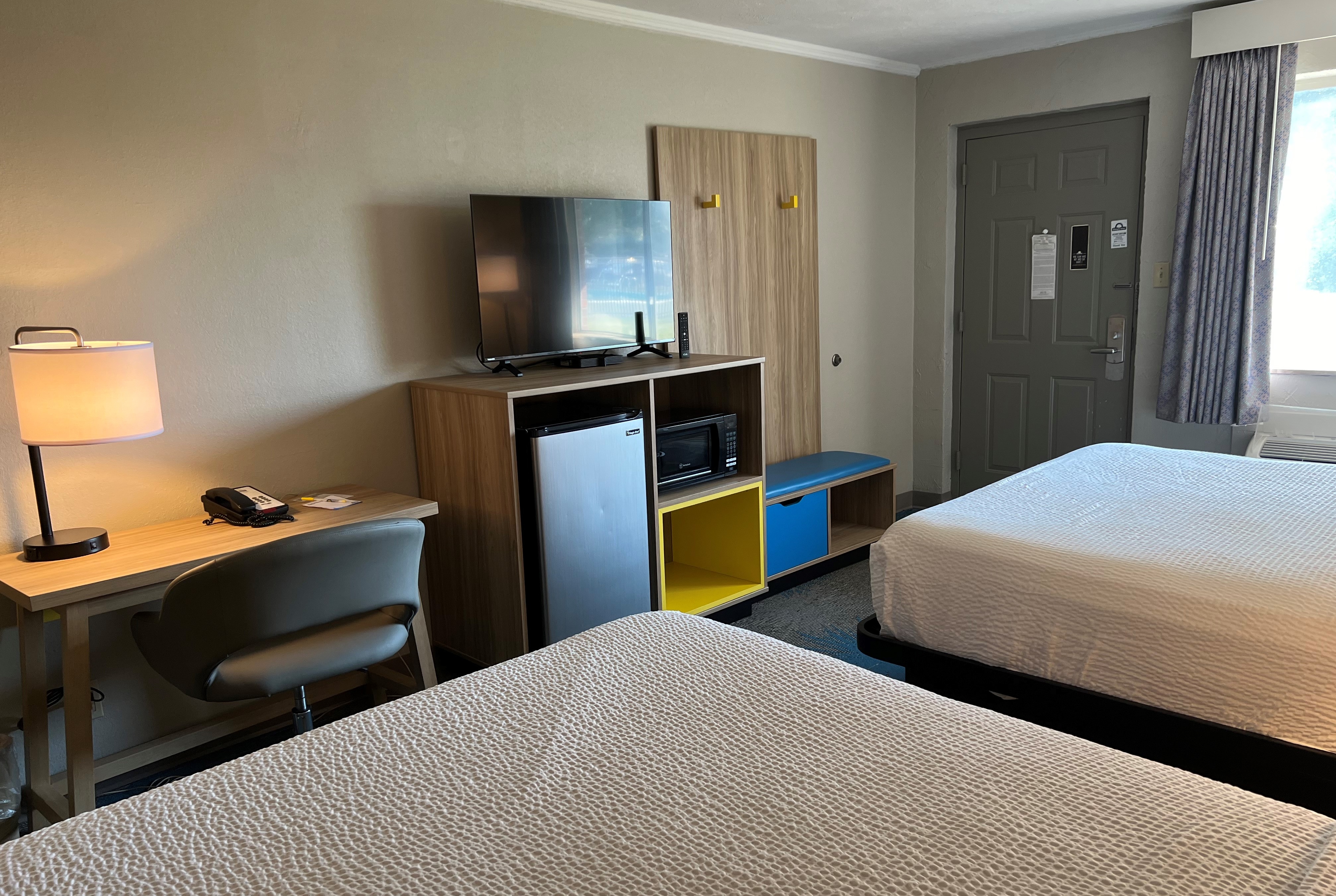 Guest room at the Days Inn by Wyndham Hays in Hays, Kansas