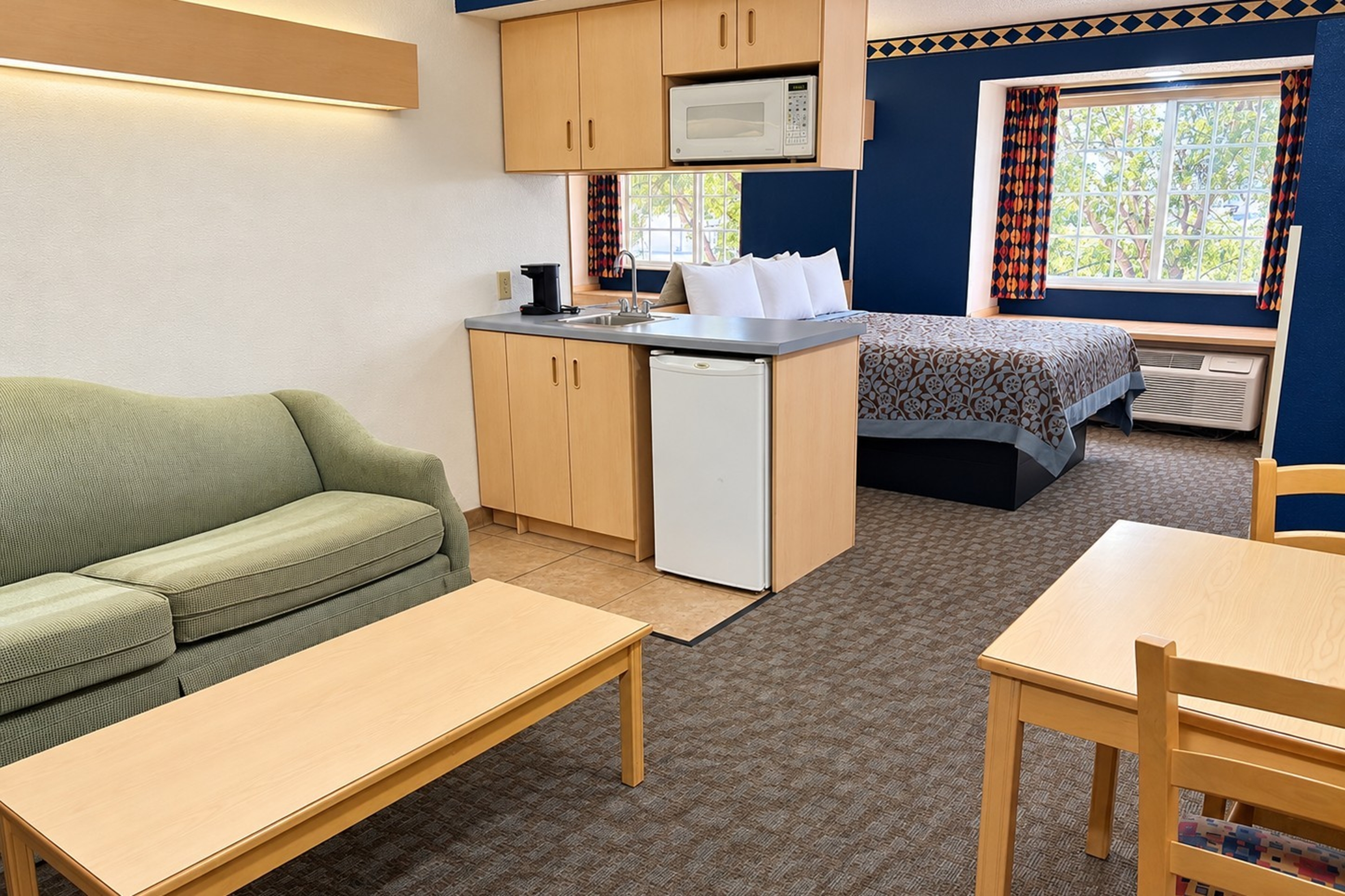 Guest room at the Days Inn & Suites by Wyndham Hutchinson in Hutchinson, Kansas
