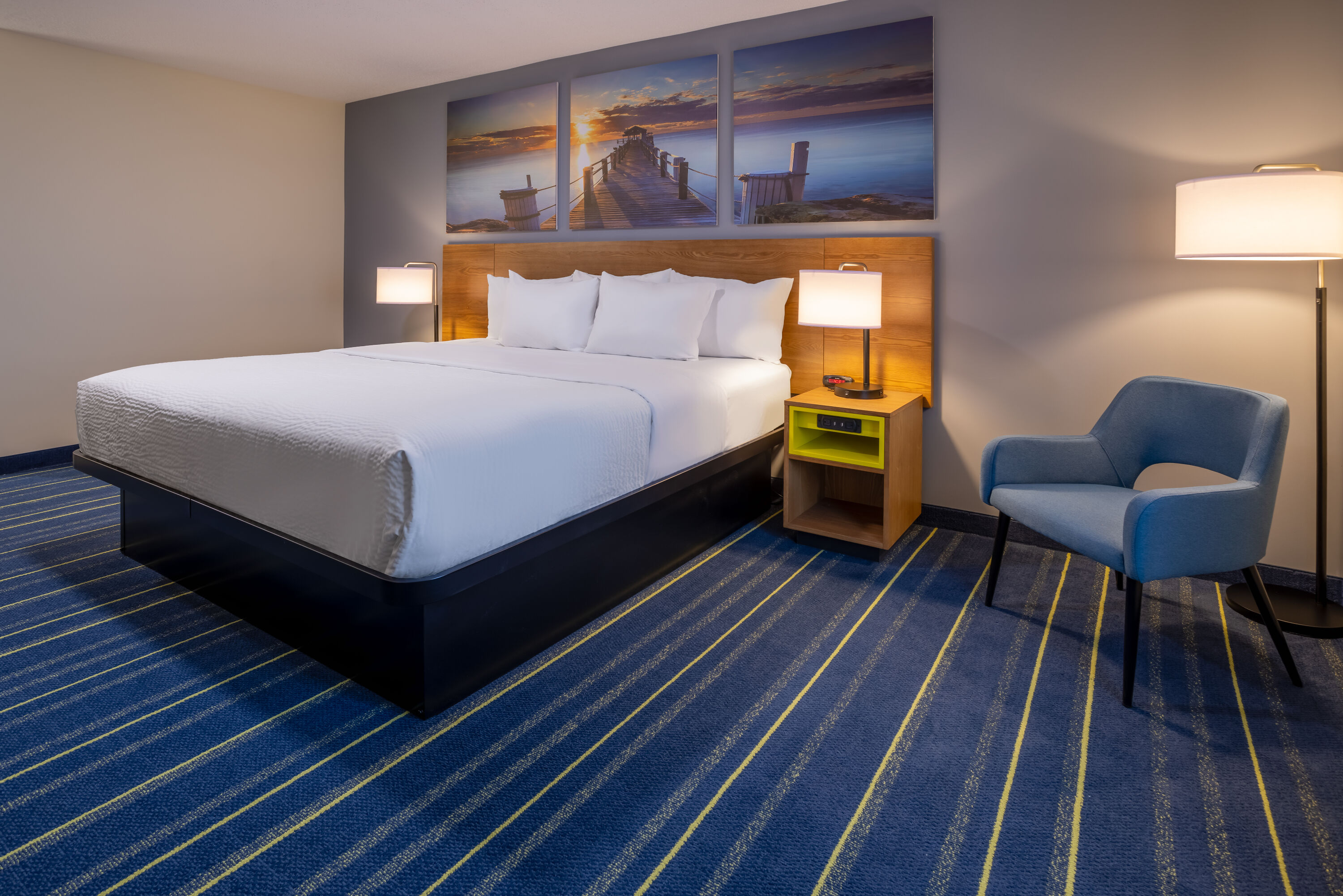 Guest room at the Days Inn by Wyndham Grayson in Grayson, Kentucky