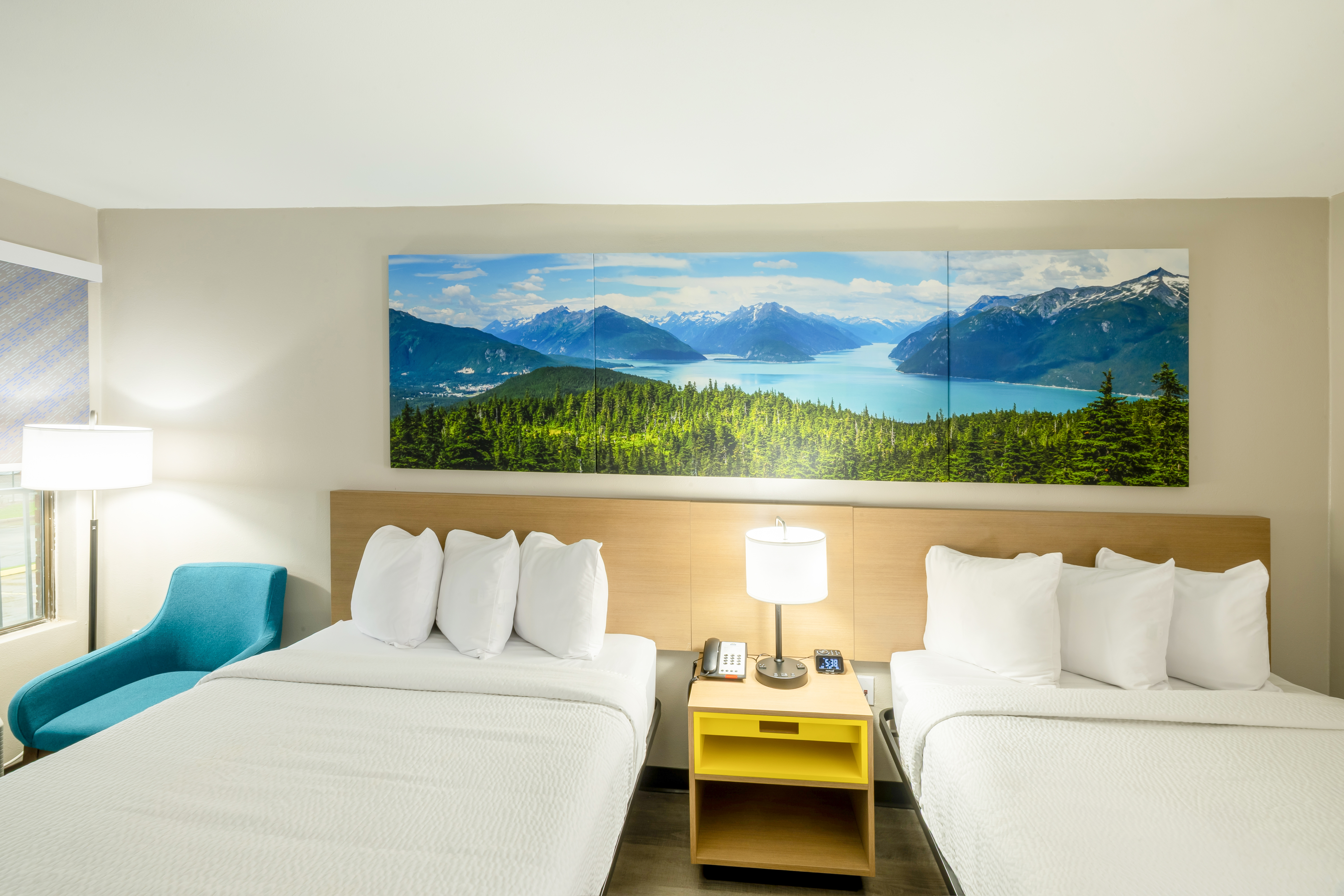 Guest room at the Days Inn & Suites by Wyndham Bossier City/Casino Area in Bossier City, Louisiana