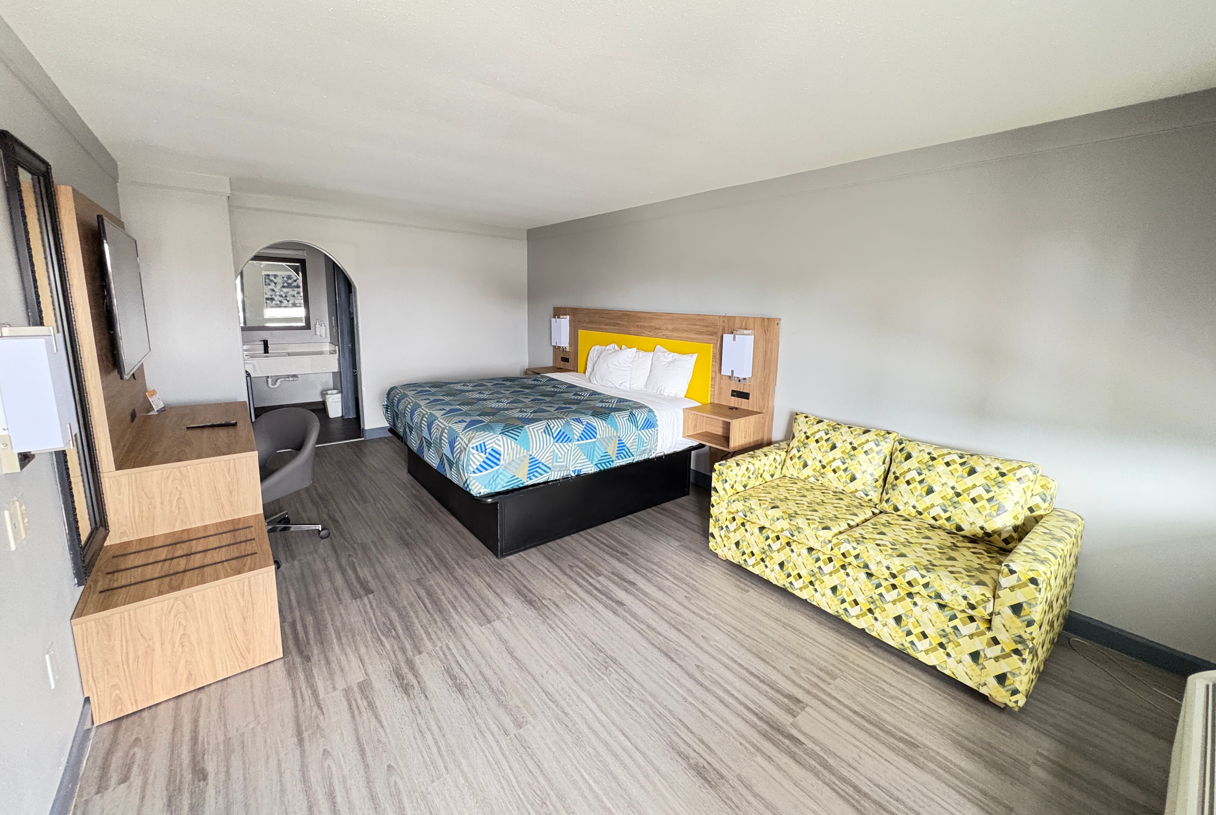 Guest room at the Days Inn by Wyndham Gonzales in Gonzales, Louisiana