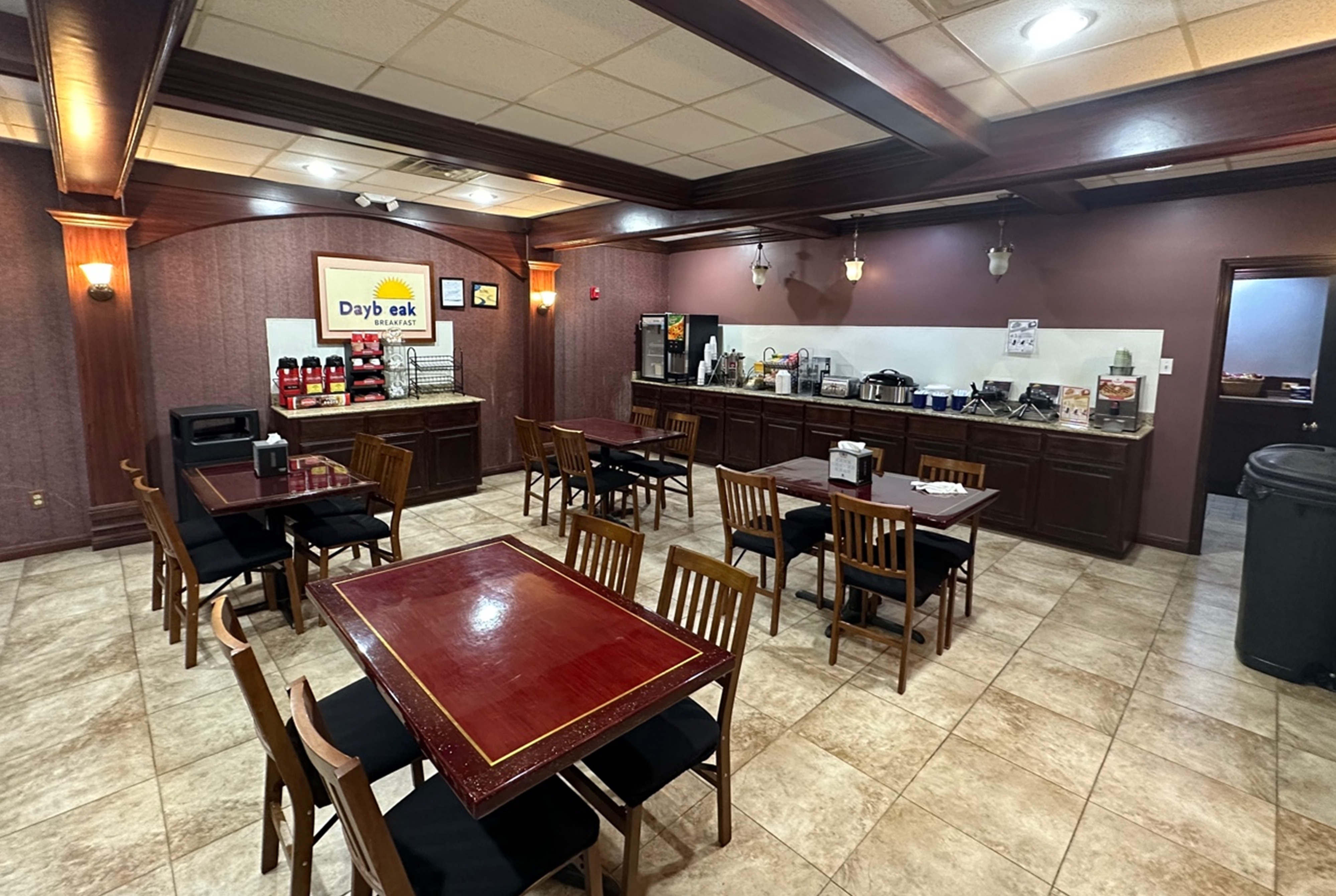 Free breakfast at Days Inn & Suites by Wyndham Jennings in Jennings, Louisiana