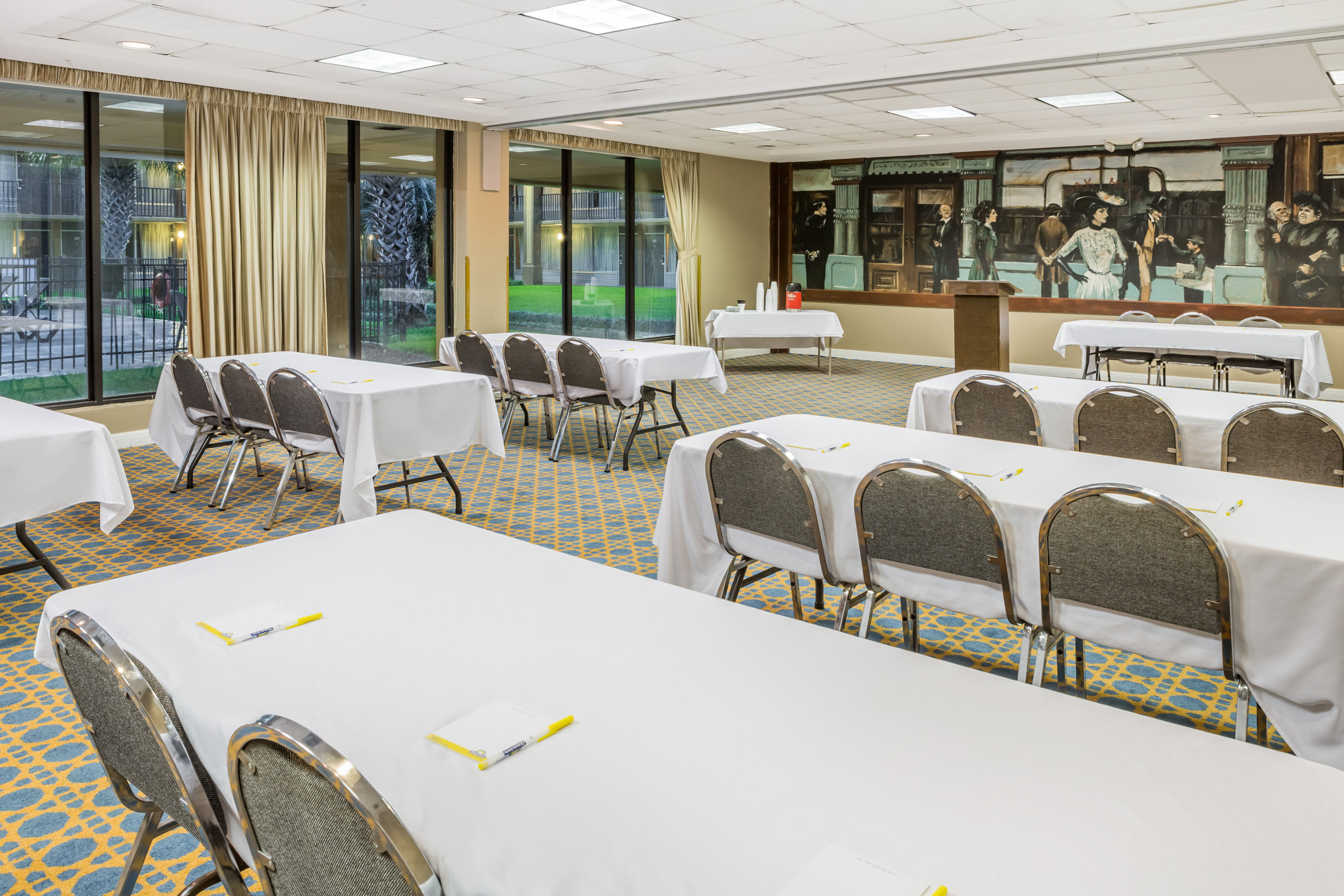 Meeting room at Days Inn & Suites by Wyndham Jennings in Jennings, Louisiana
