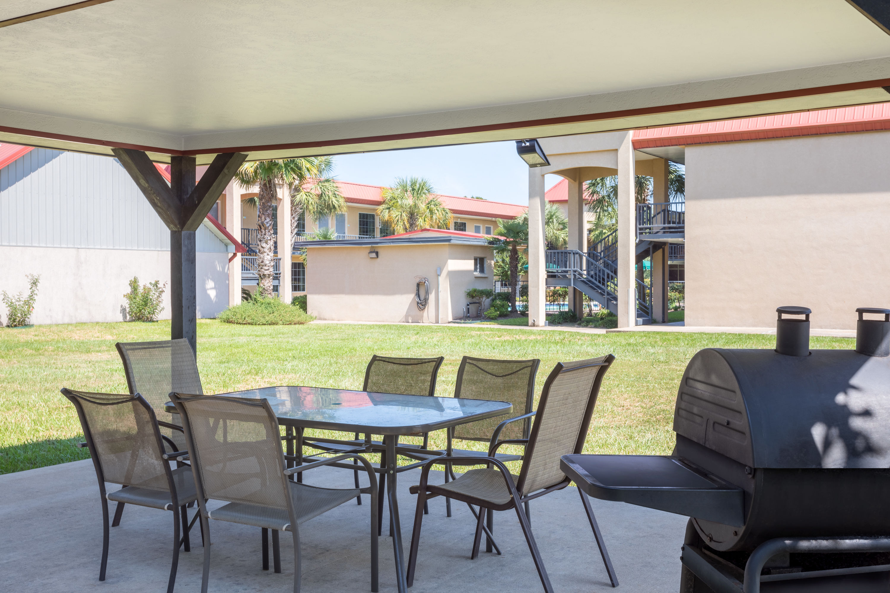 Gazebo at Days Inn by Wyndham Leesville in Leesville, Louisiana