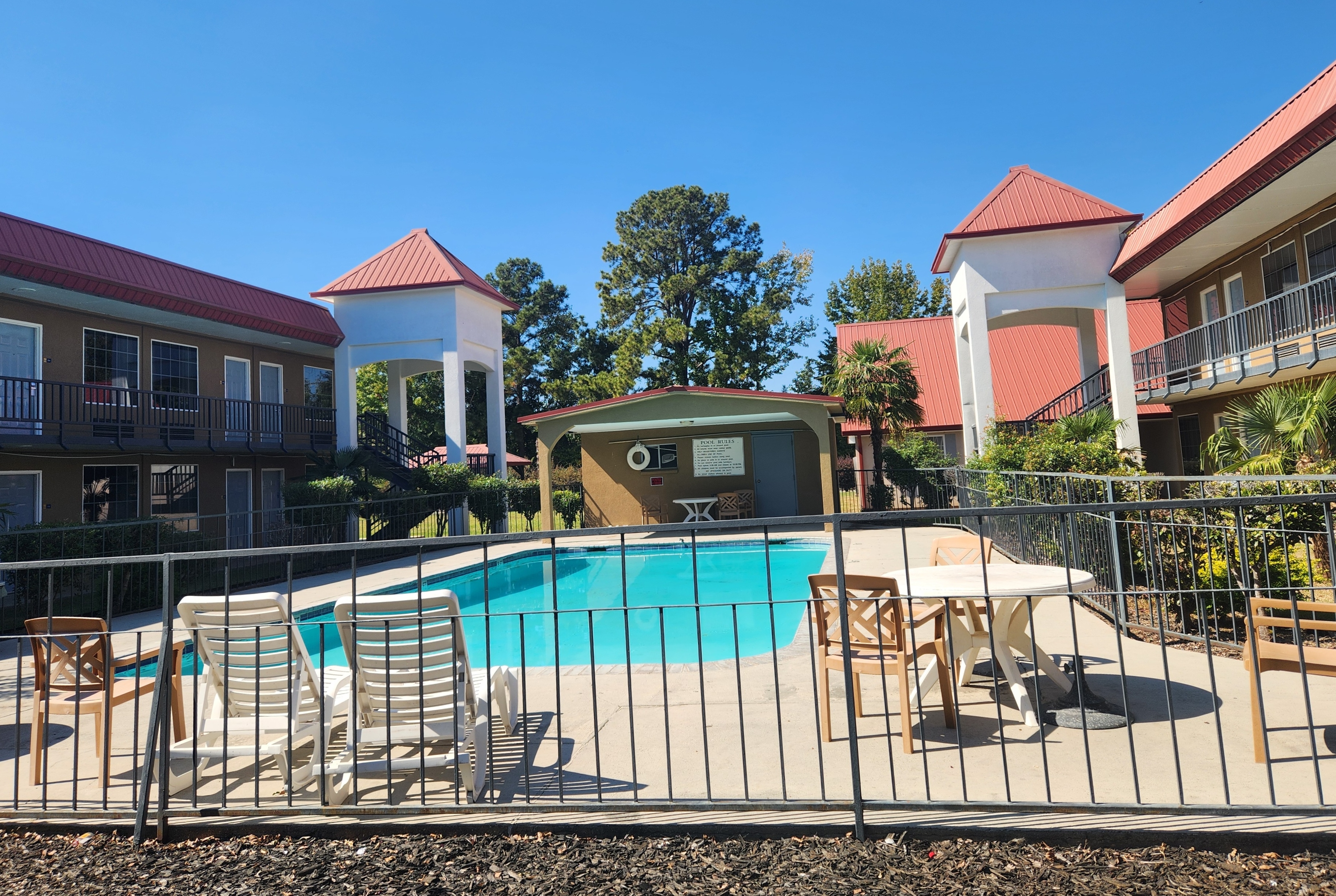 Pool at the Days Inn by Wyndham Leesville in Leesville, Louisiana