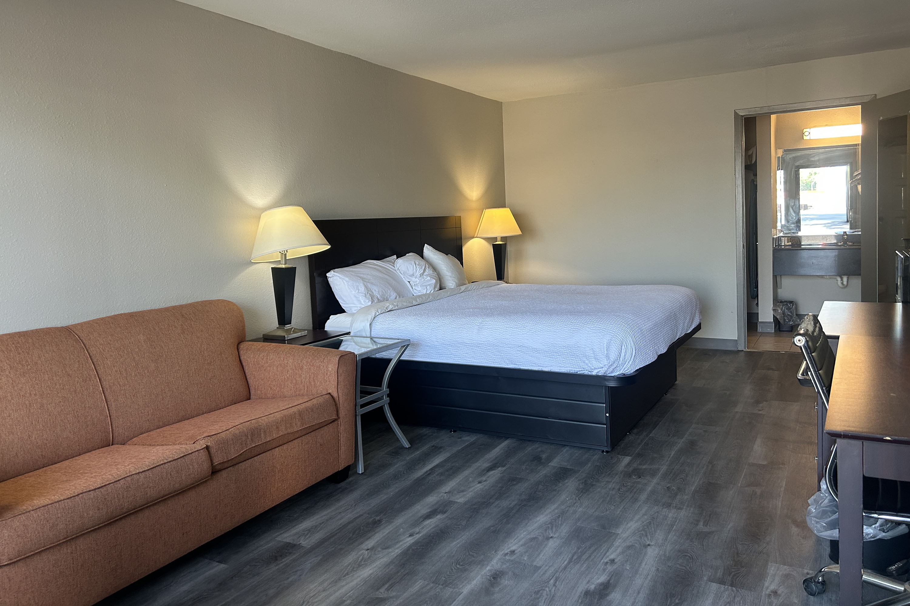 Guest room at the Days Inn by Wyndham Natchitoches in Natchitoches, Louisiana