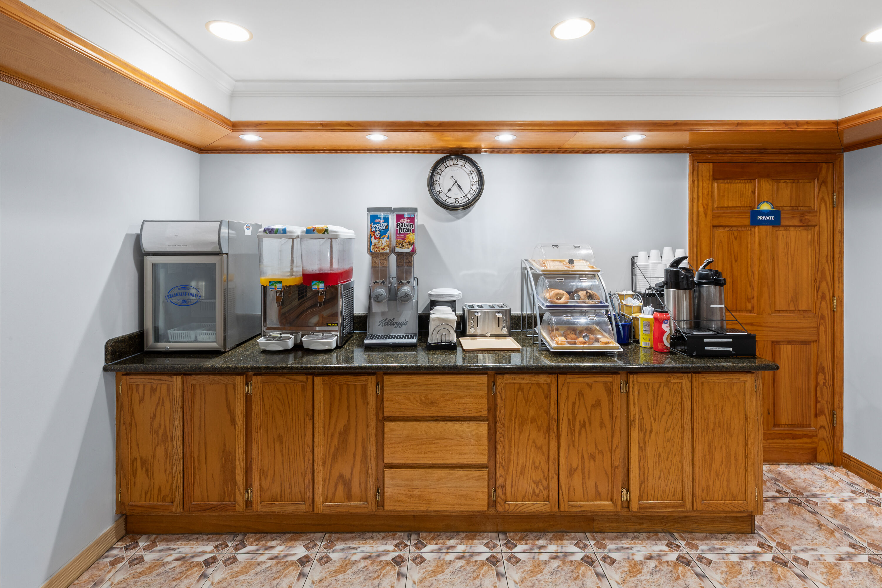 Free breakfast at Days Inn by Wyndham Slidell in Slidell, Louisiana