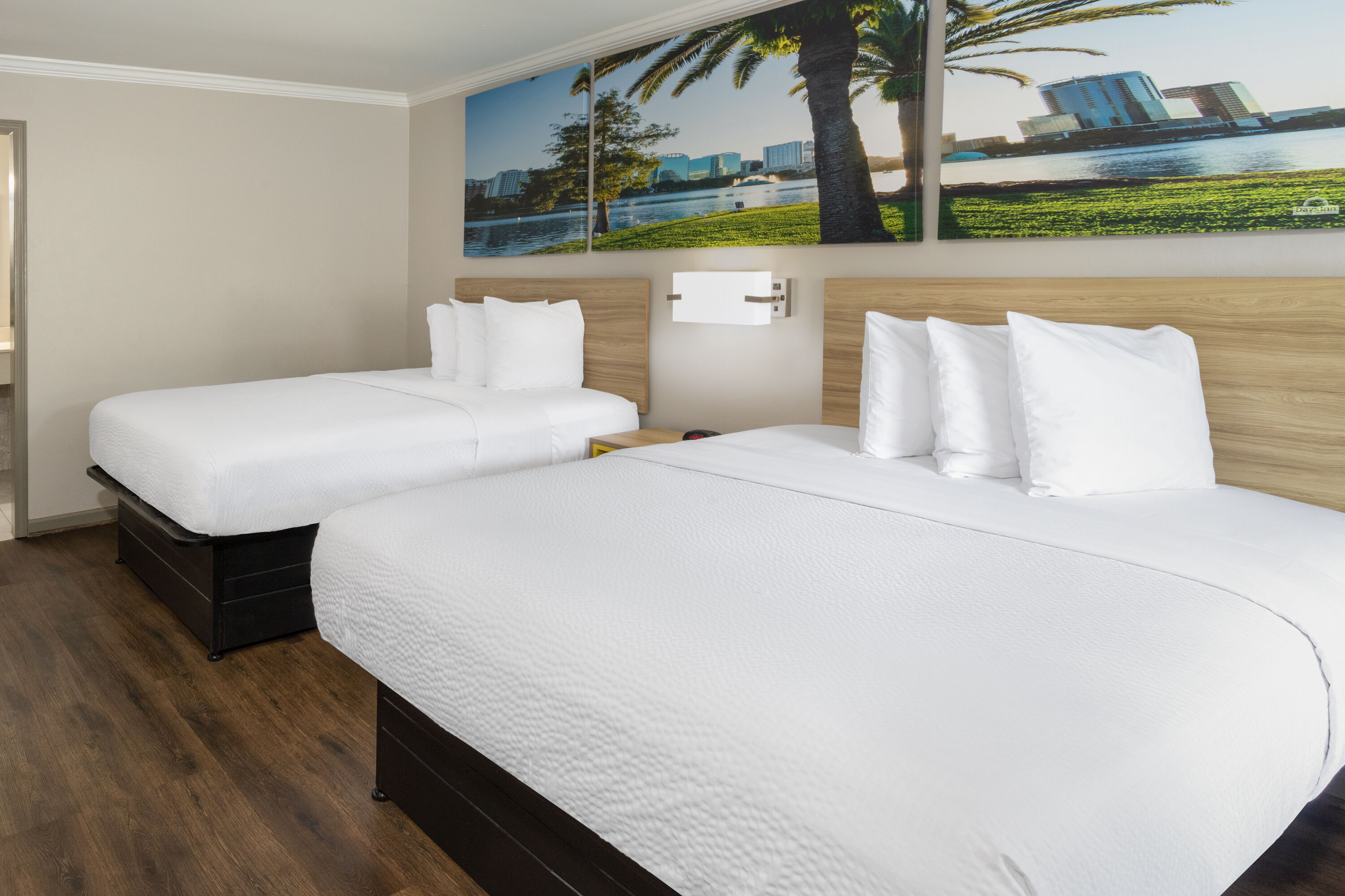 Guest room at the Days Inn by Wyndham Slidell in Slidell, Louisiana