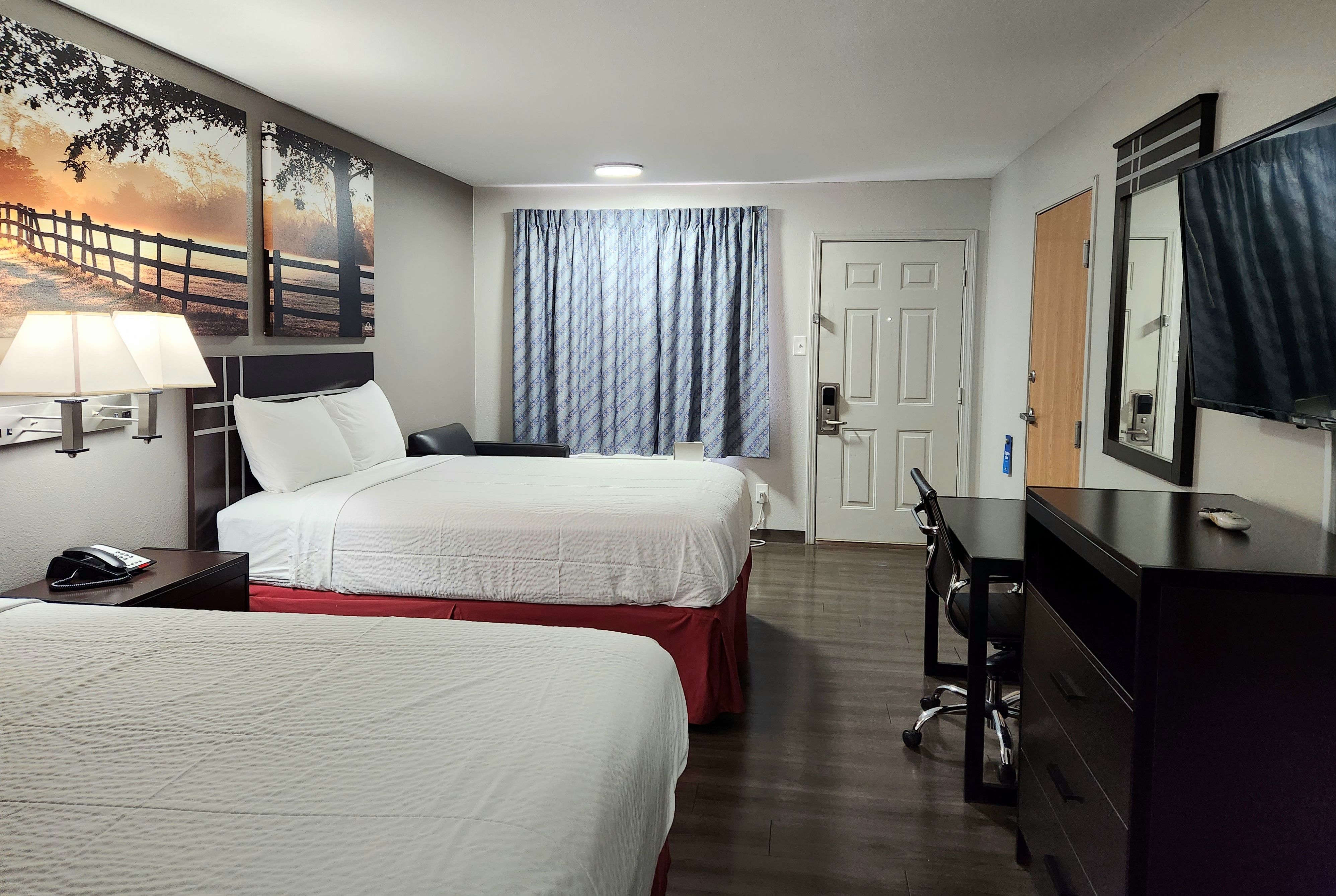 Guest room at the Days Inn by Wyndham Sulphur LA in Sulphur, Louisiana