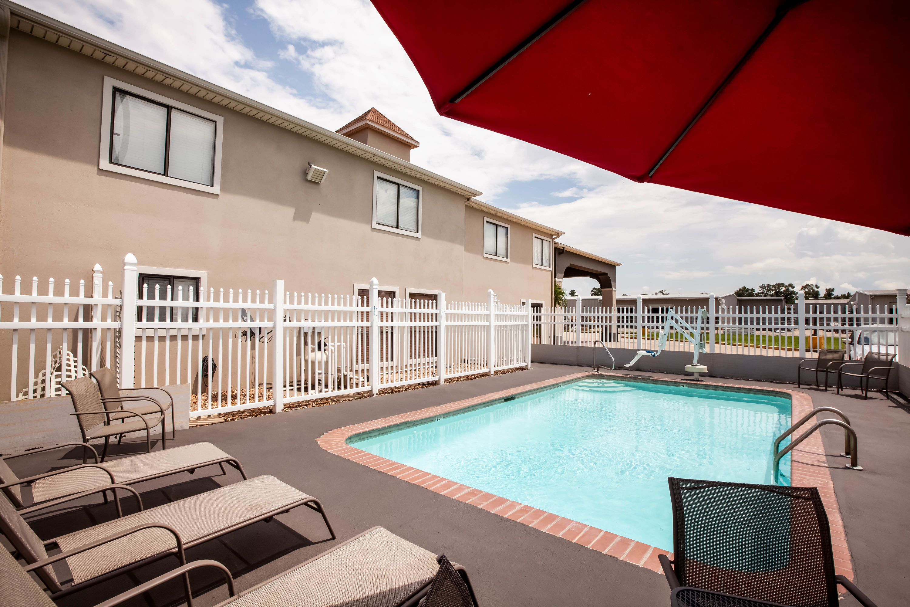 Pool at the Days Inn by Wyndham Sulphur LA in Sulphur, Louisiana