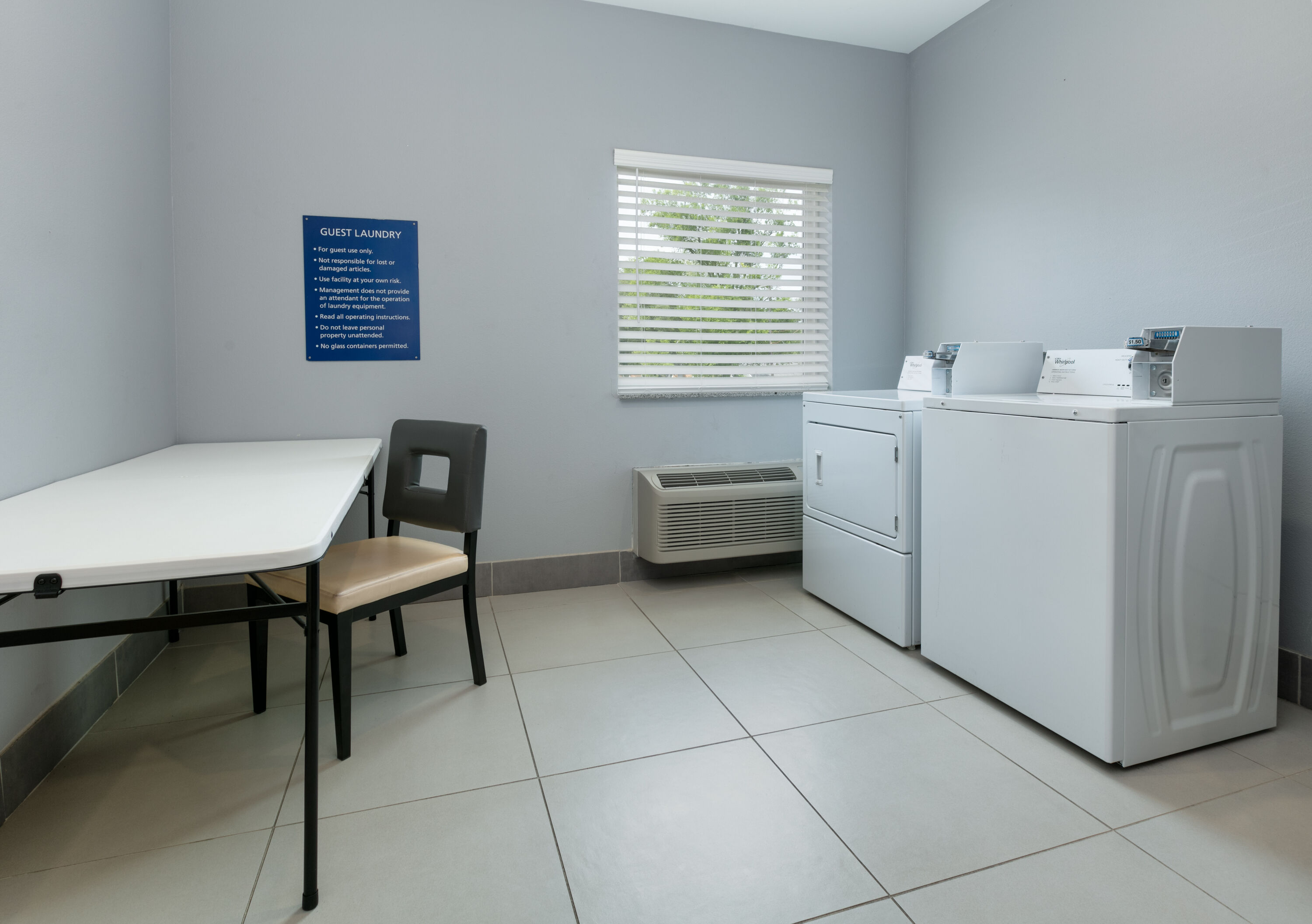 Laundry facilities at Days Inn by Wyndham Zachary LA in Zachary, Louisiana