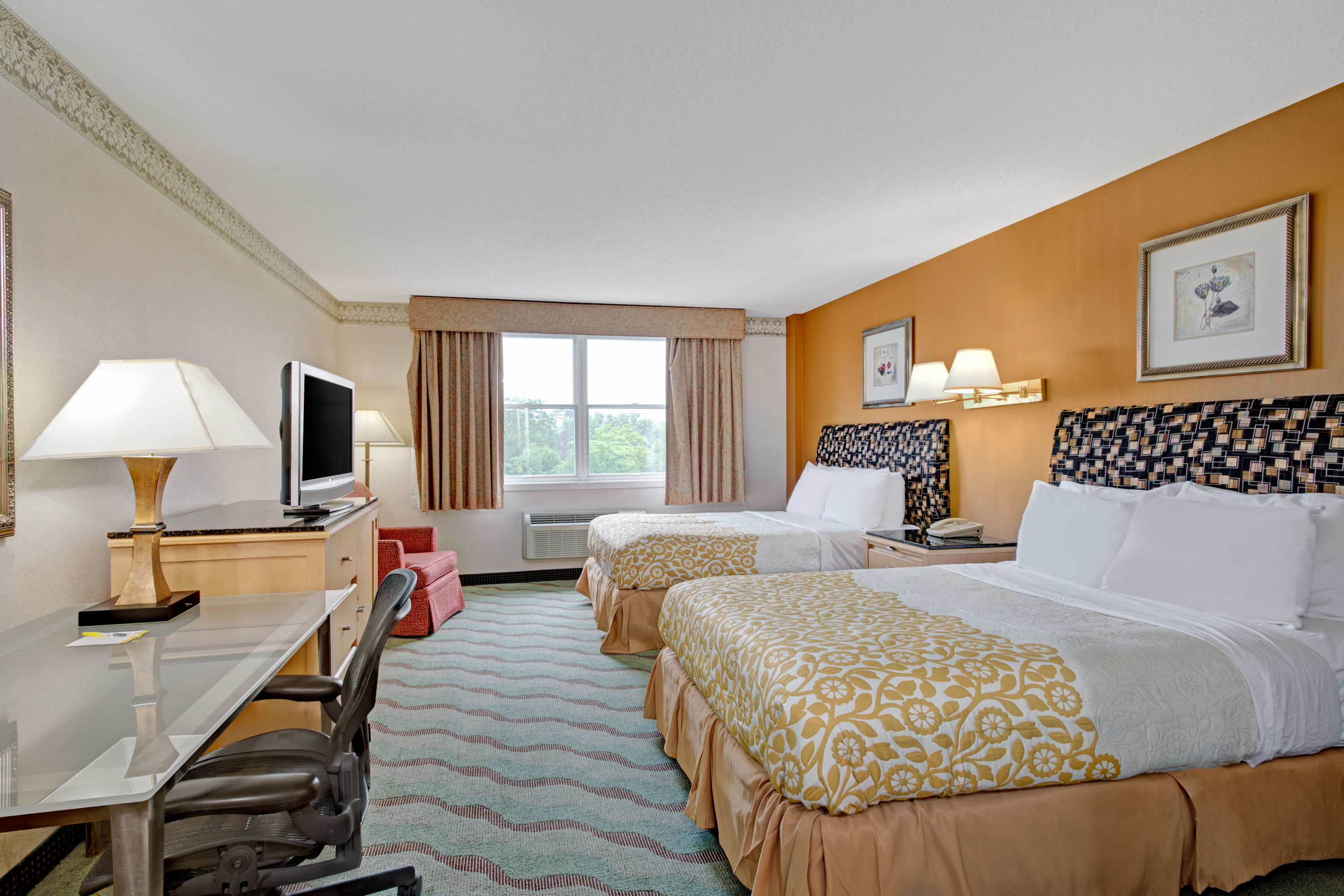 Guest room at the Days Hotel by Wyndham Methuen MA Conference Center in Methuen, Massachusetts