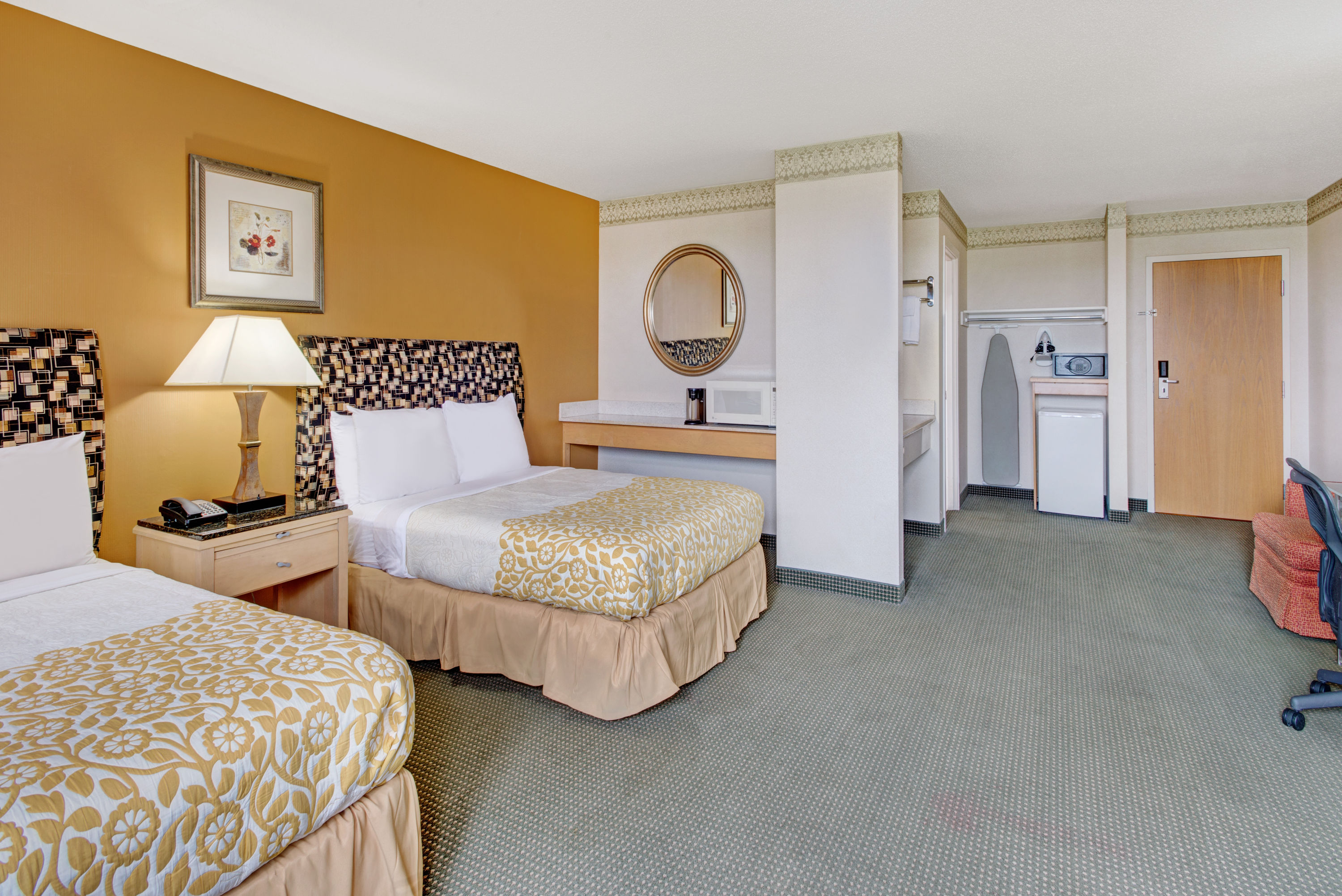 Guest room at the Days Hotel by Wyndham Methuen MA Conference Center in Methuen, Massachusetts