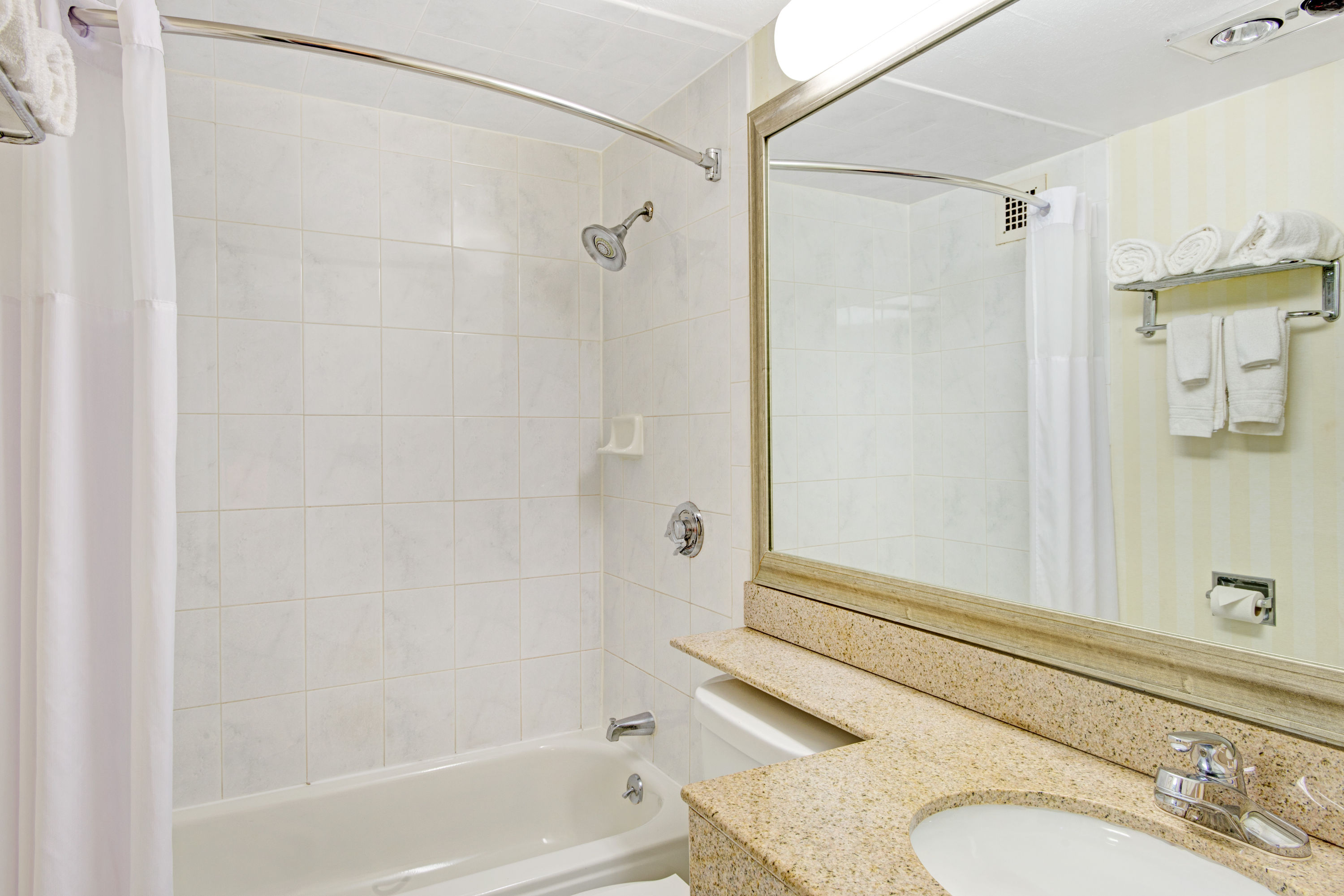 Guest room at the Days Hotel by Wyndham Methuen MA Conference Center in Methuen, Massachusetts