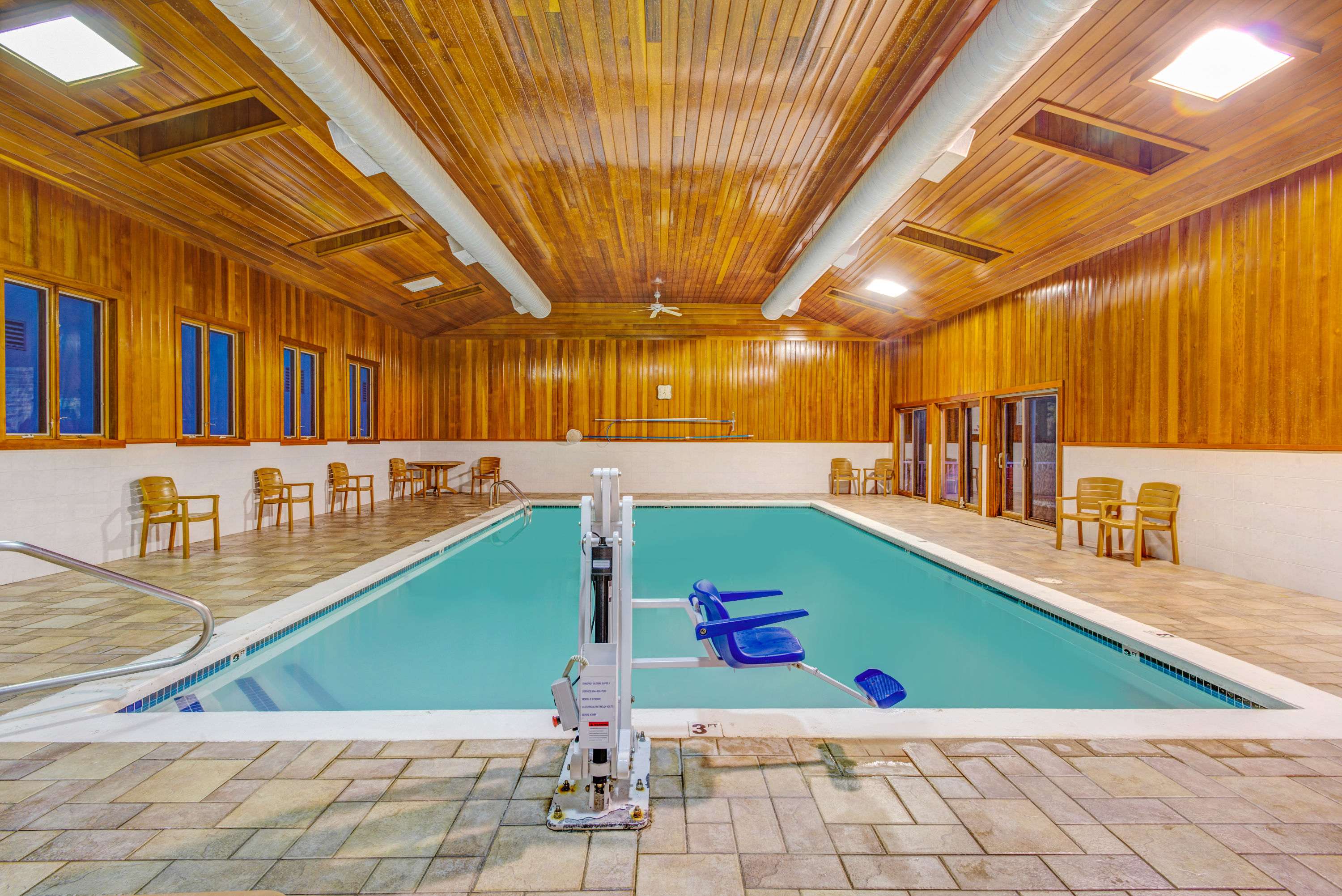 Pool at the Days Hotel by Wyndham Methuen MA Conference Center in Methuen, Massachusetts