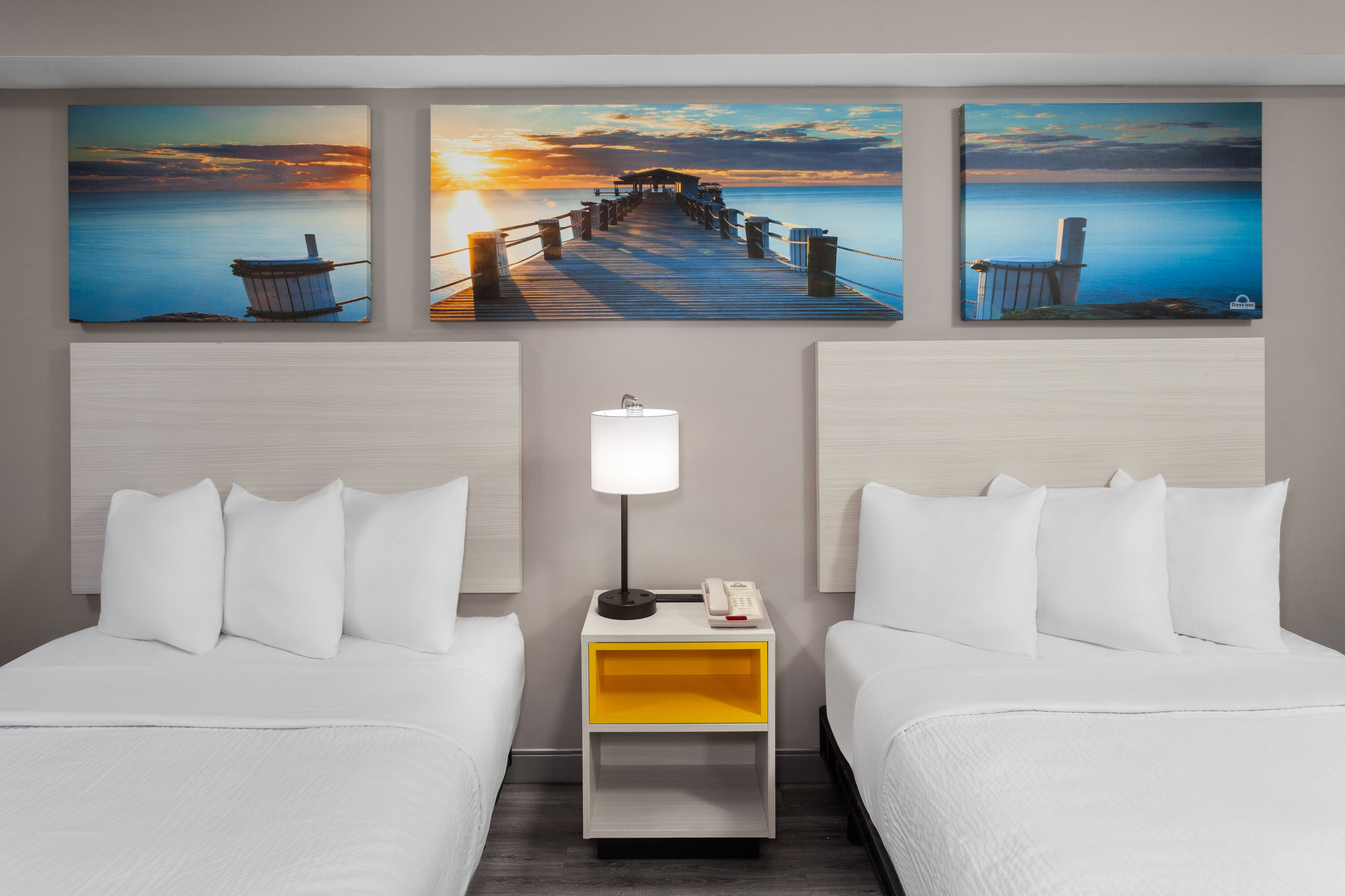 Guest room at the Days Inn by Wyndham Baltimore Northwest in Baltimore, Maryland