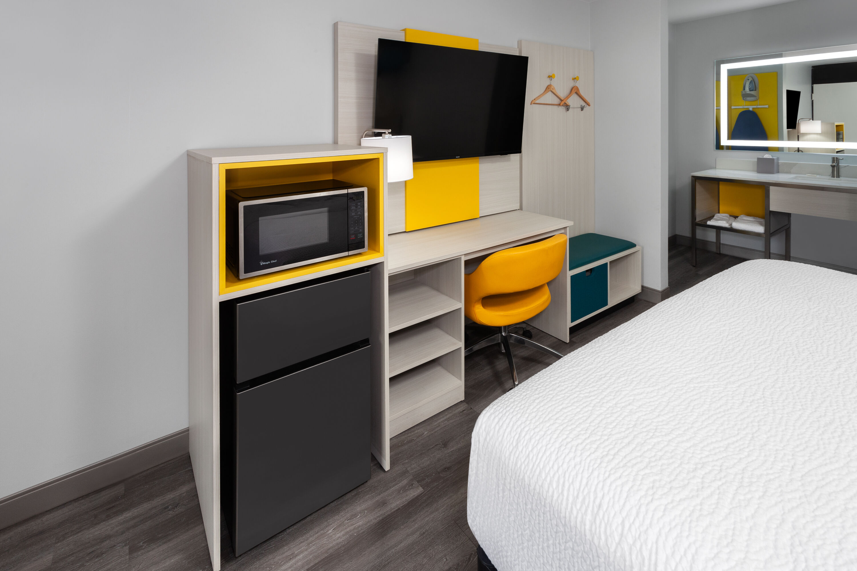 Guest room at the Days Inn by Wyndham Baltimore Northwest in Baltimore, Maryland