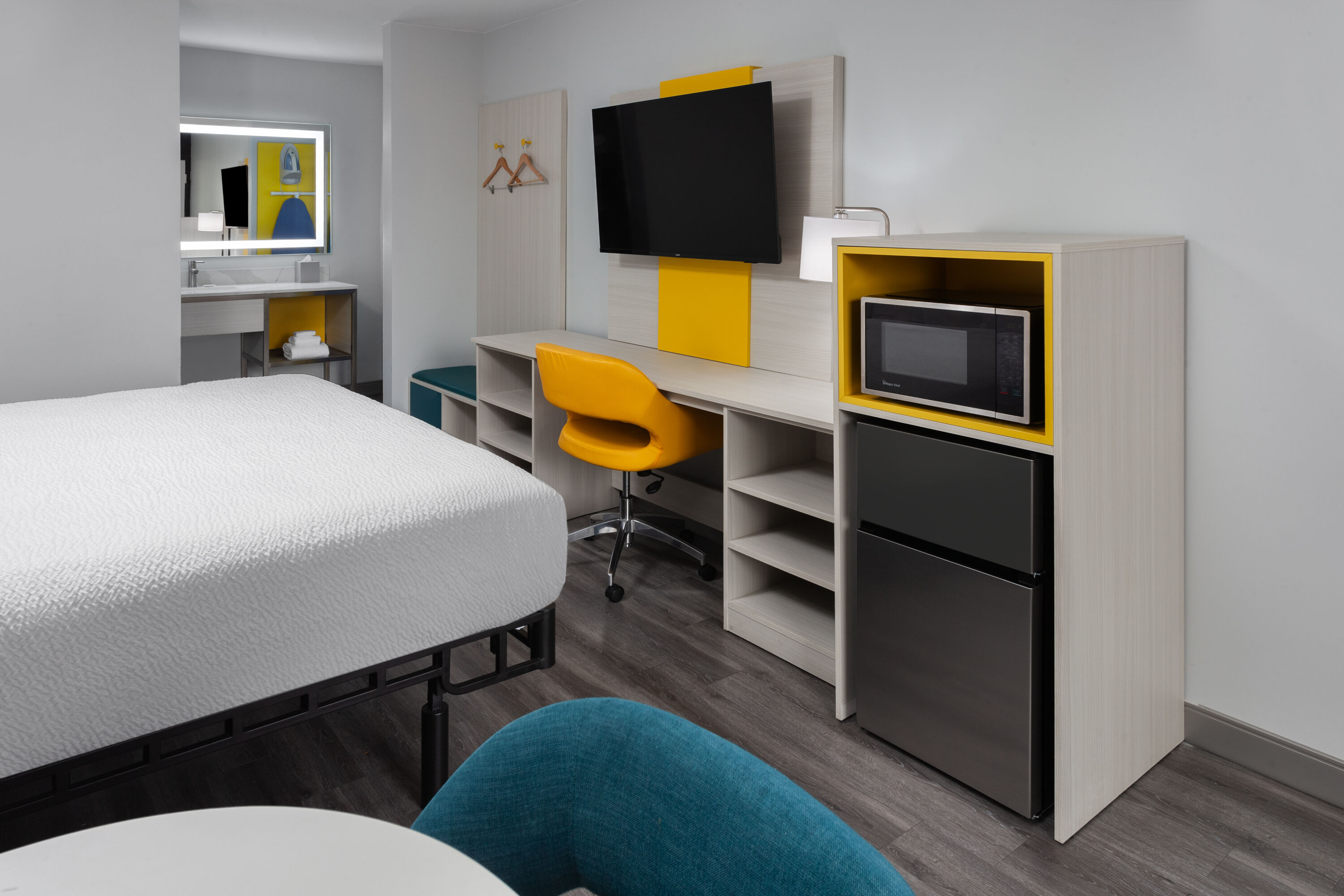 Guest room at the Days Inn by Wyndham Baltimore Northwest in Baltimore, Maryland