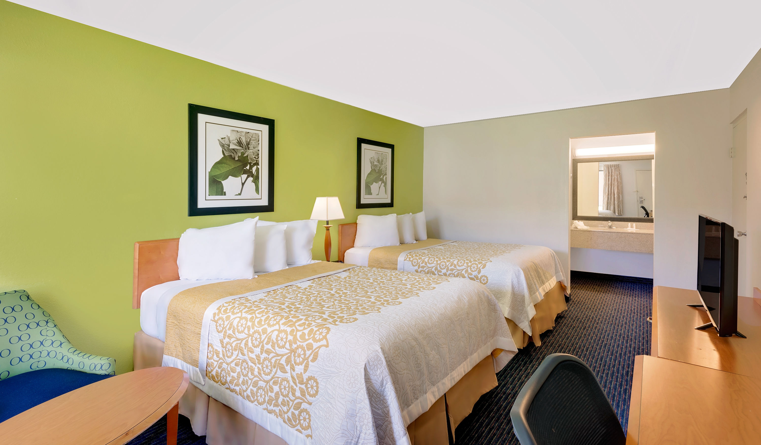 Guest room at the Days Inn by Wyndham Easton in Easton, Maryland