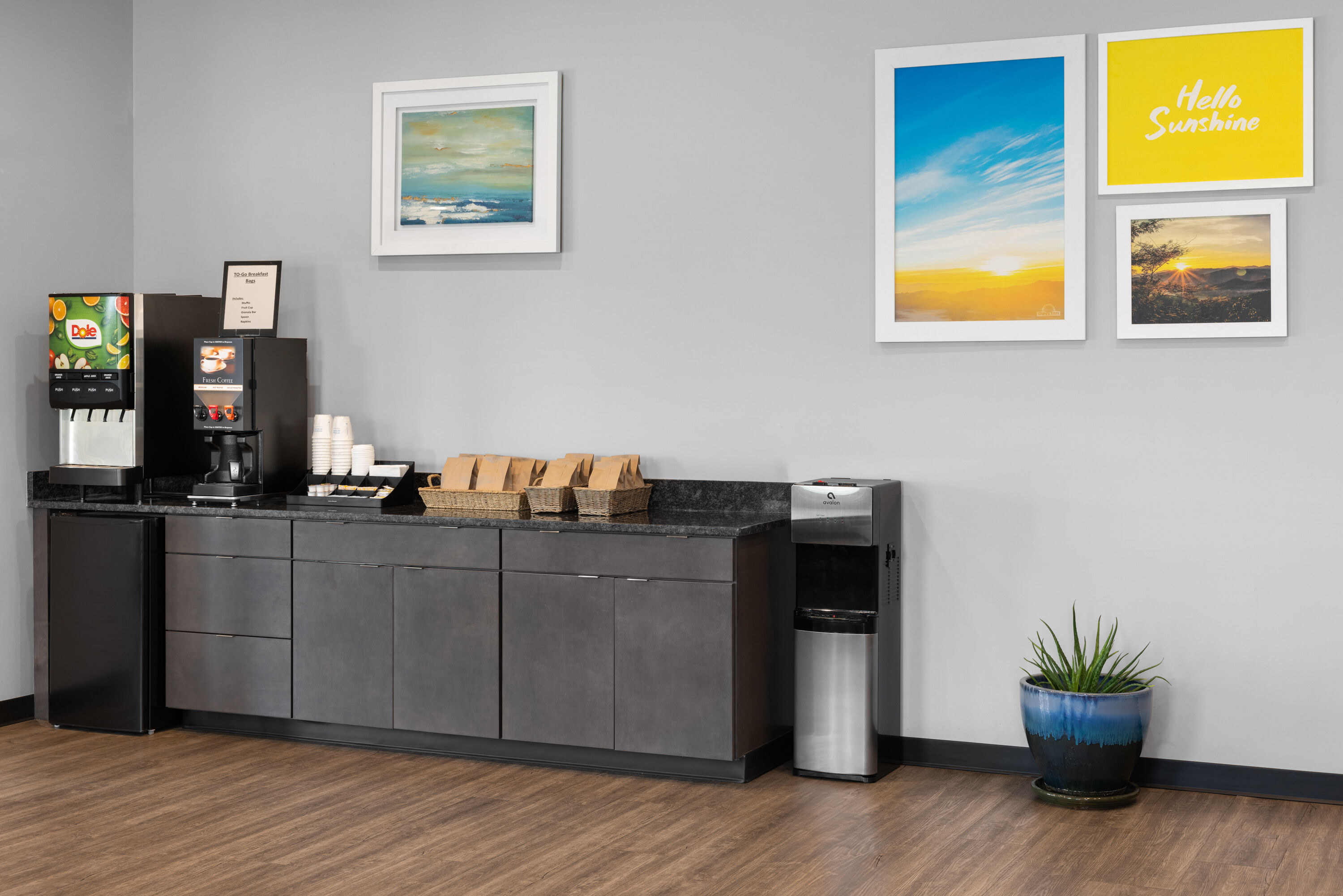 Free breakfast at Days Inn by Wyndham Frederick in Frederick, Maryland