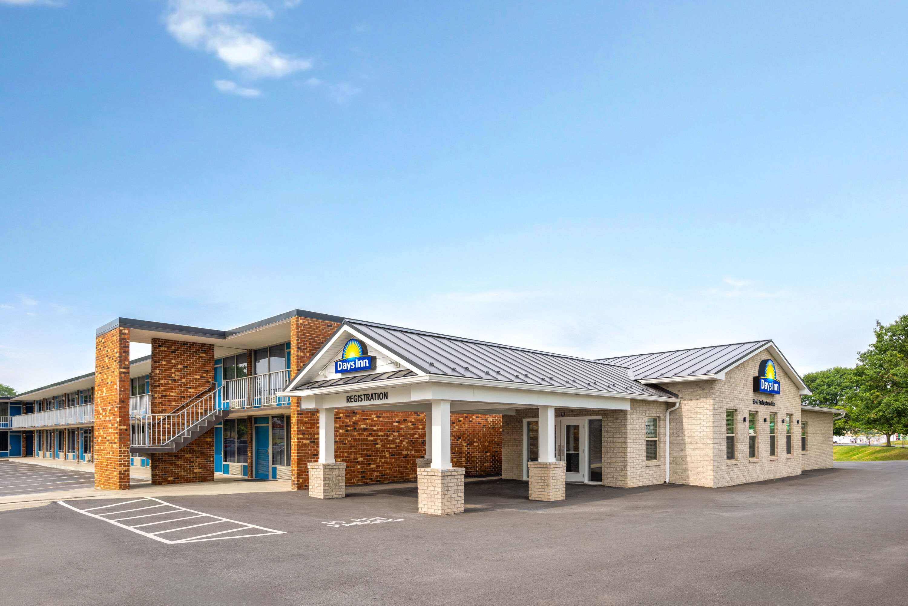Exterior Day Image of Days Inn by Wyndham Frederick hotel in Frederick, Maryland