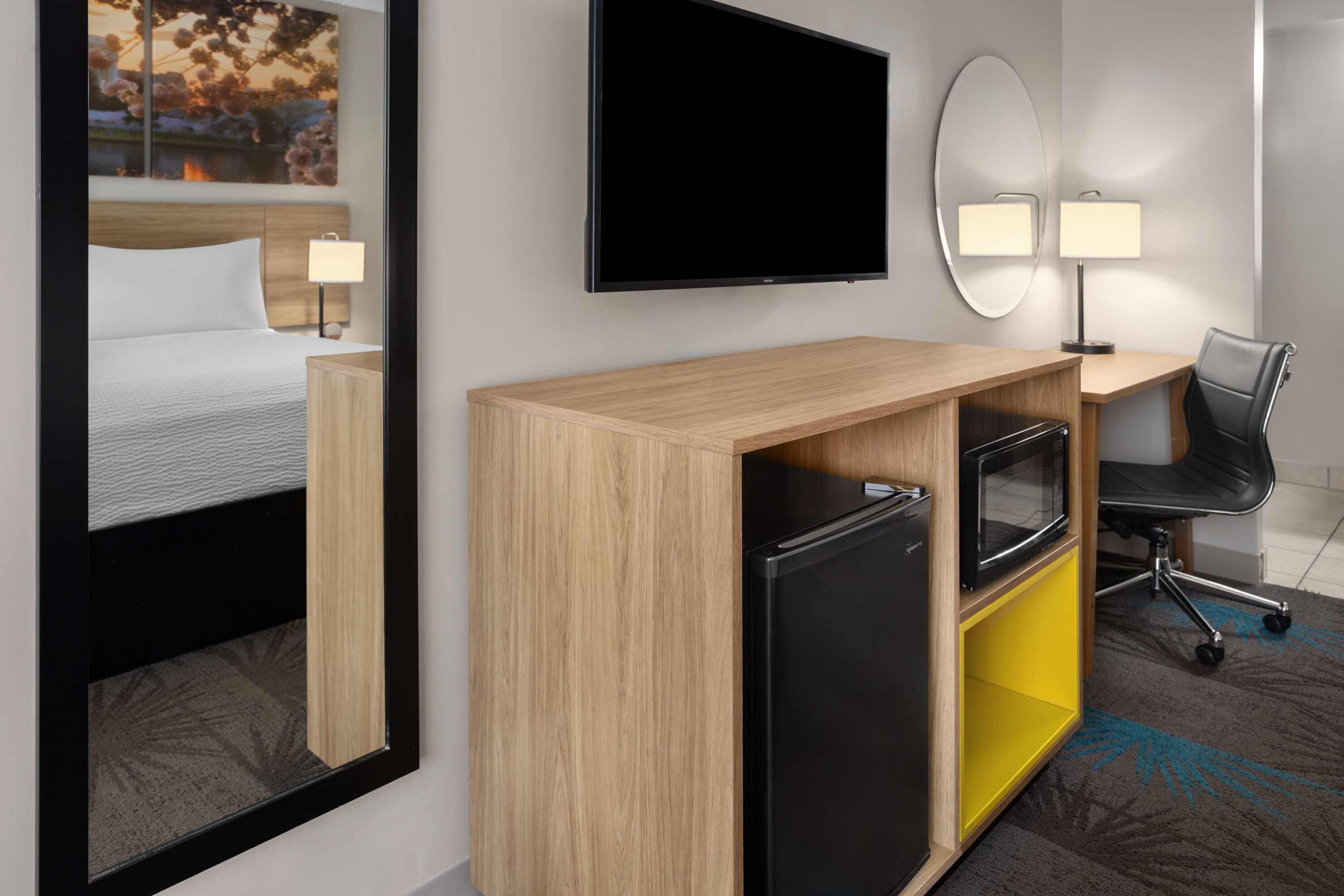 Guest room at the Days Inn by Wyndham Frederick in Frederick, Maryland