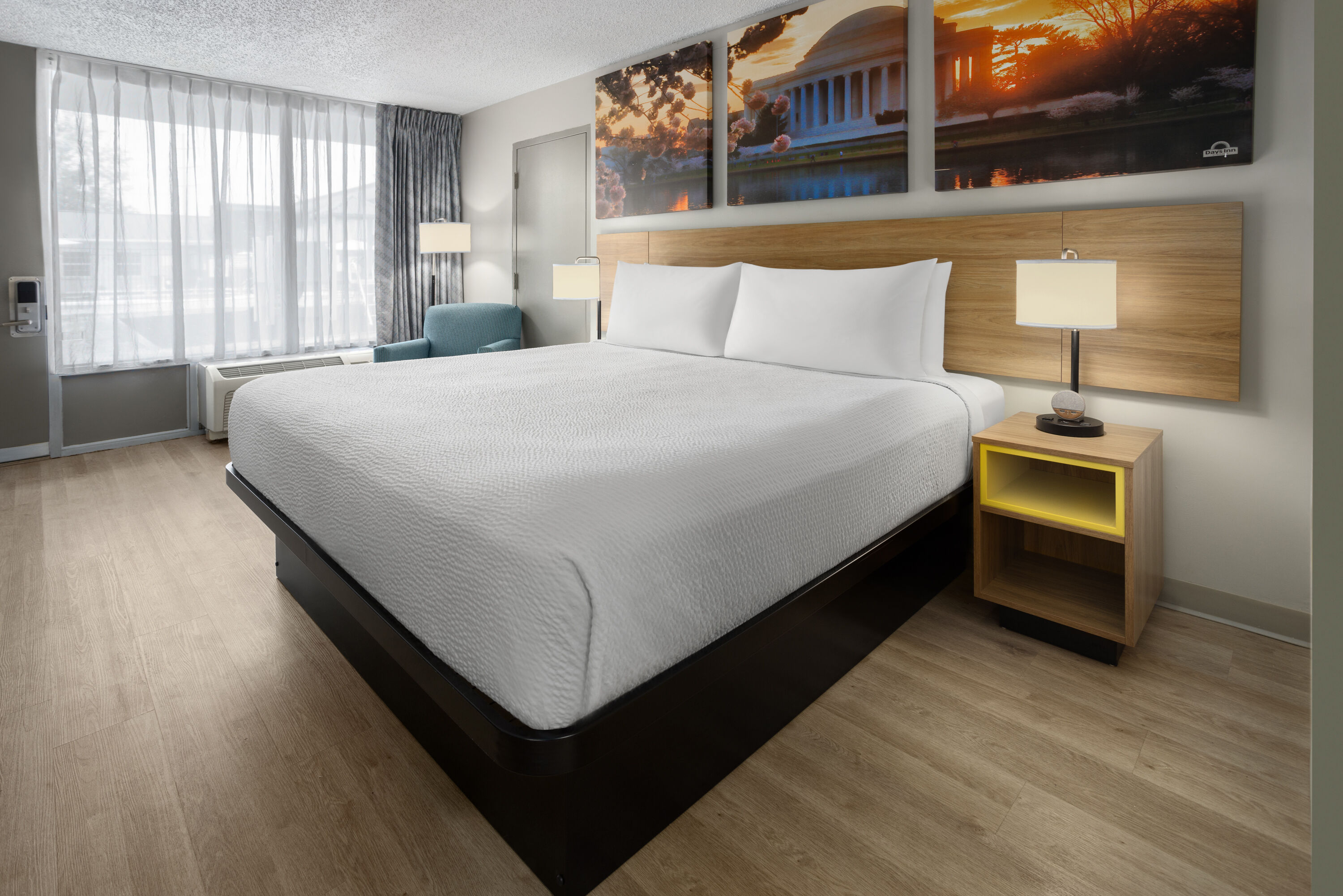 Guest room at the Days Inn by Wyndham Frederick in Frederick, Maryland