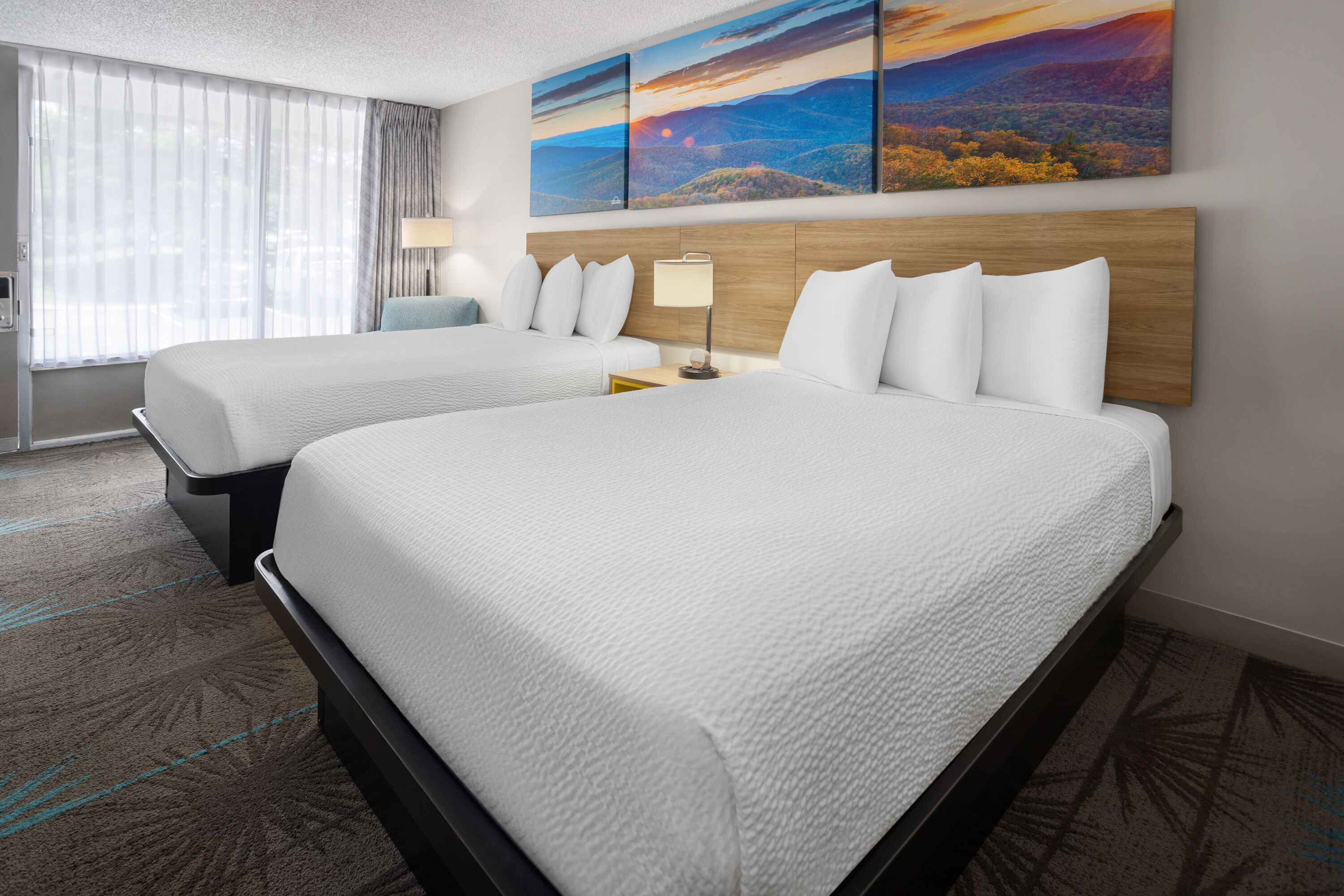 Guest room at the Days Inn by Wyndham Frederick in Frederick, Maryland