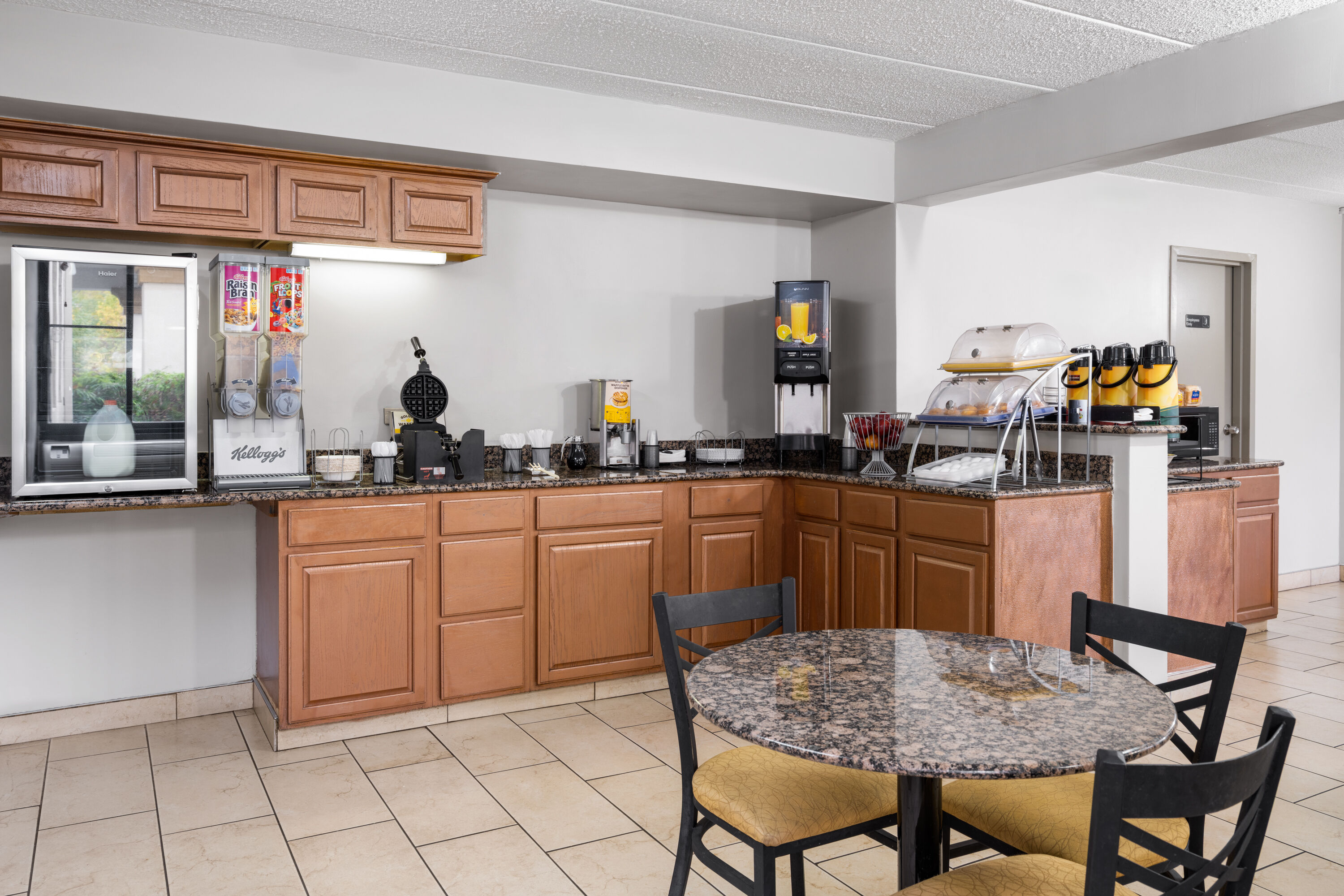 Free breakfast at Days Inn by Wyndham Hagerstown I-70 in Hagerstown, Maryland