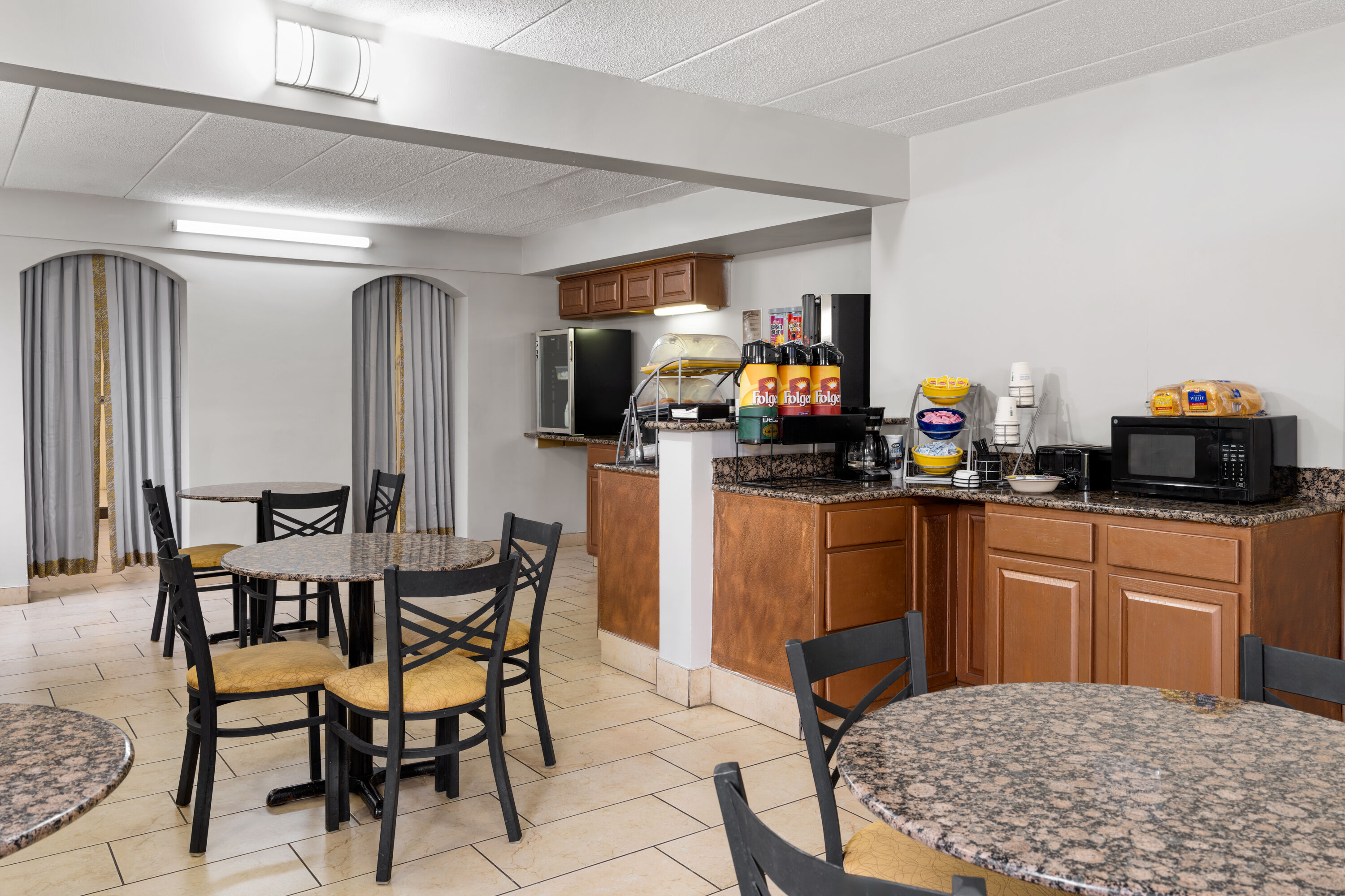Free breakfast at Days Inn by Wyndham Hagerstown I-70 in Hagerstown, Maryland