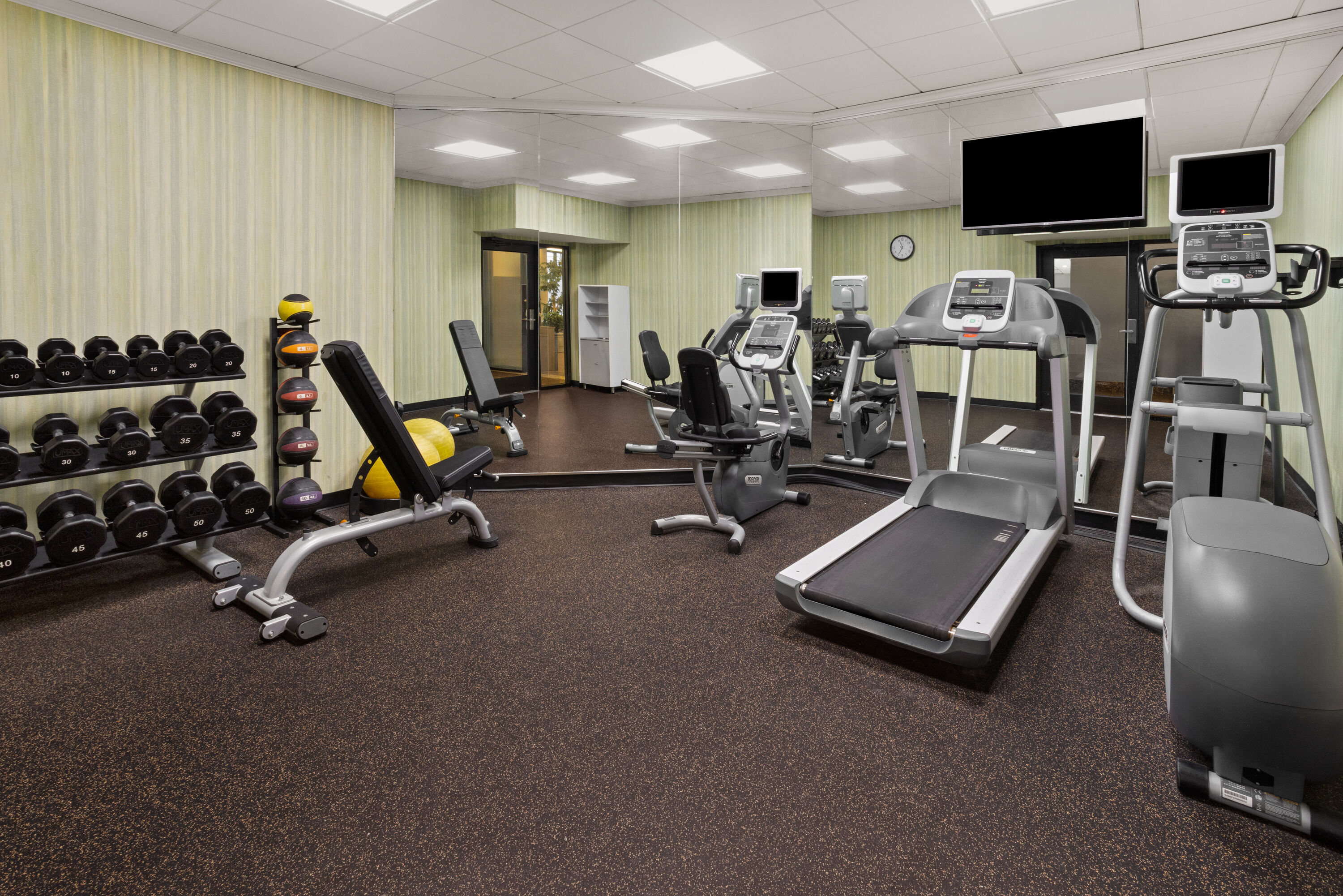 Fitness room at Days Inn by Wyndham Lanham Washington DC in Lanham, Maryland