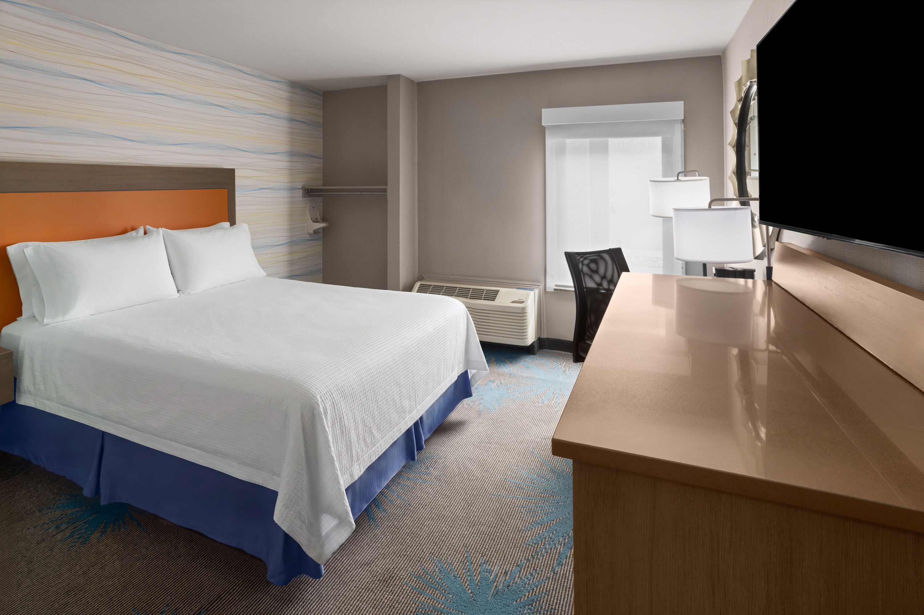 Guest room at the Days Inn by Wyndham Lanham Washington DC in Lanham, Maryland