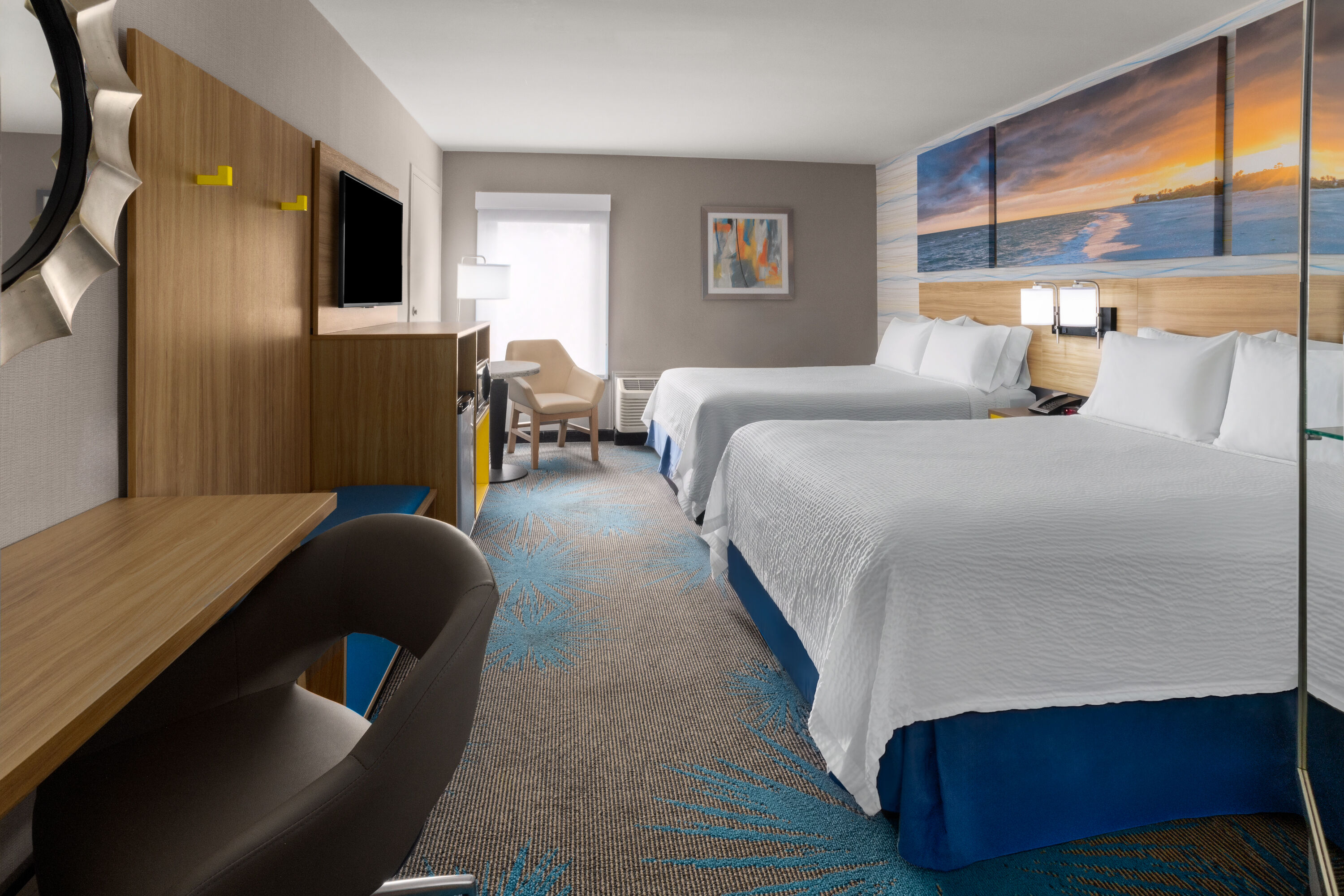 Guest room at the Days Inn by Wyndham Lanham Washington DC in Lanham, Maryland