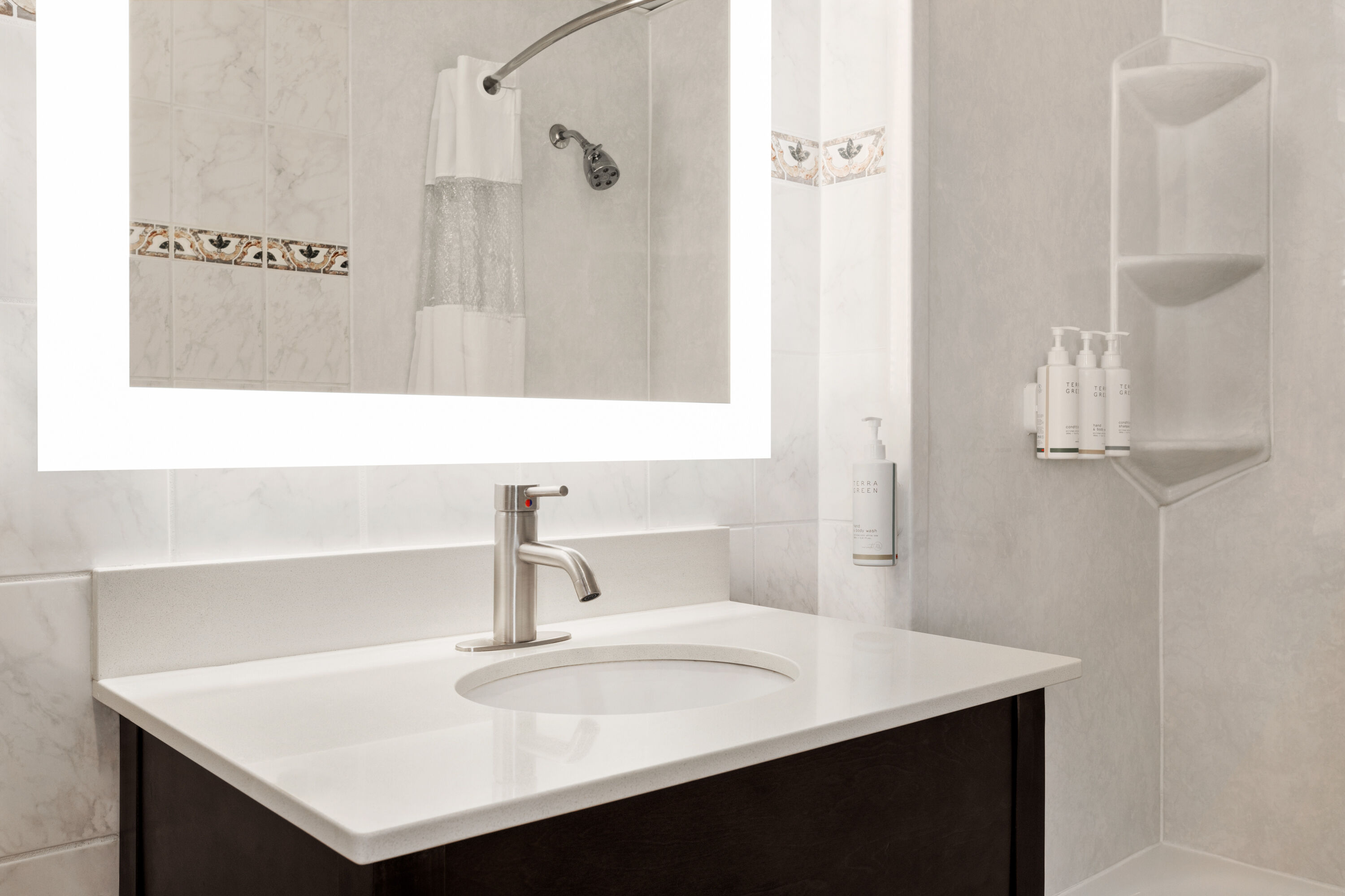 Guest room at the Days Inn by Wyndham Ocean City Oceanfront in Ocean City, Maryland