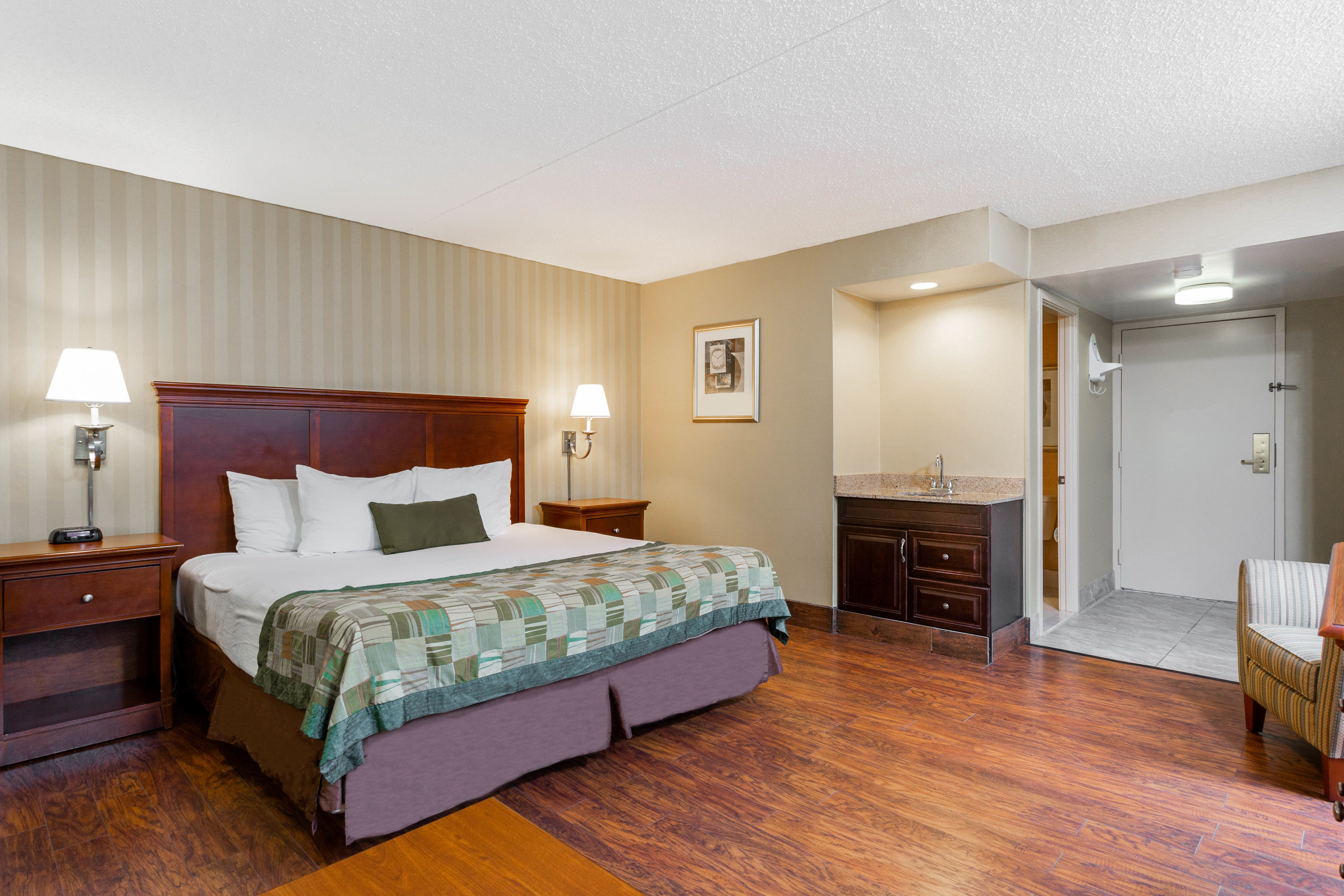 Guest room at the Days Inn by Wyndham Westminster in Westminster, Maryland