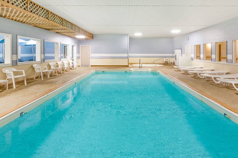 Pool at the Days Inn Alpena in Alpena, Michigan