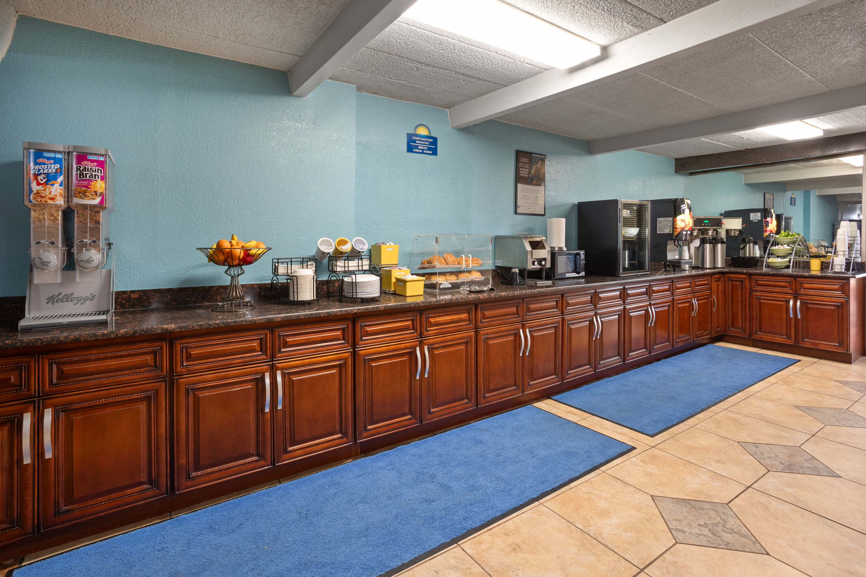 Free breakfast at Days Inn by Wyndham Ann Arbor in Ann Arbor, Michigan