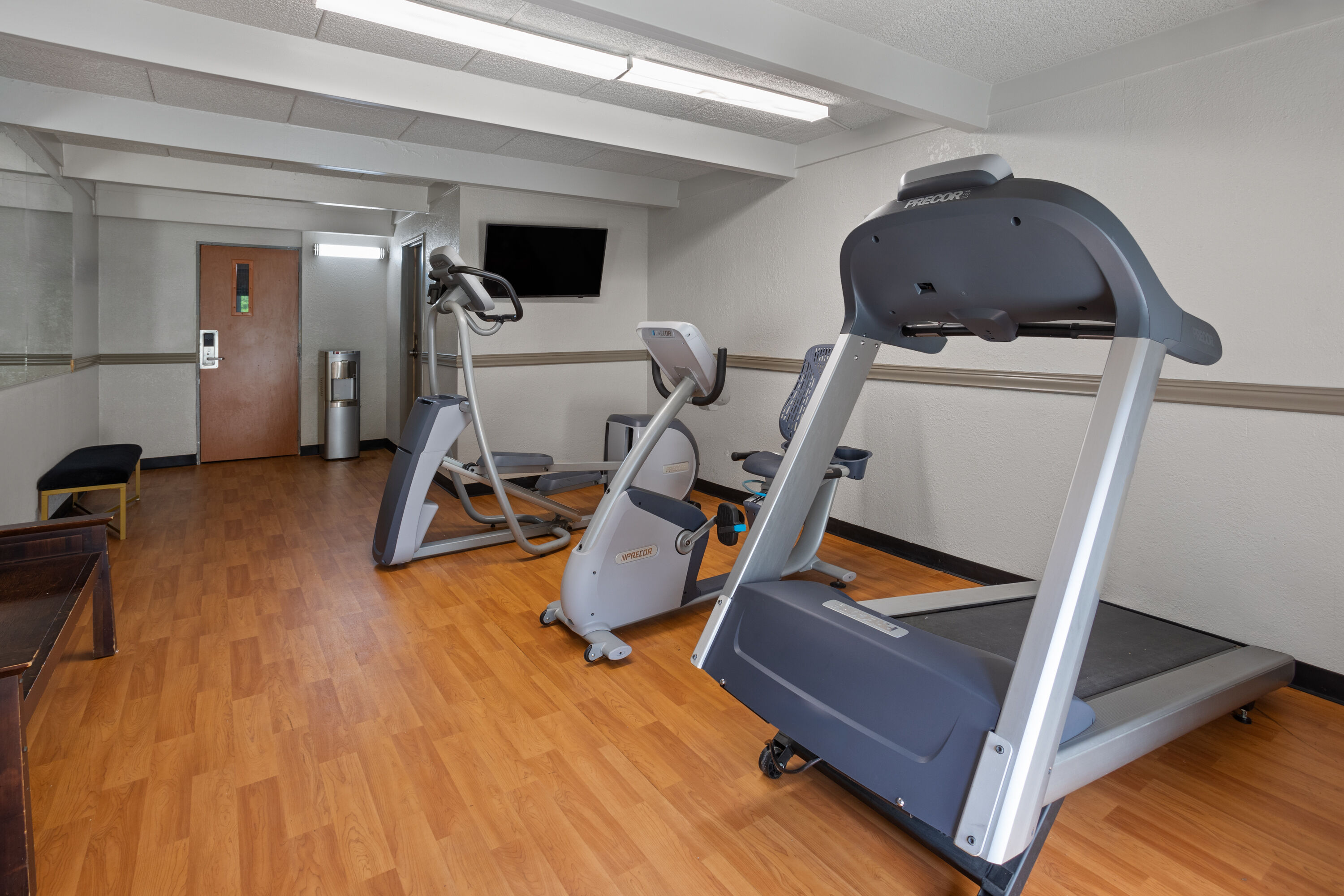 Fitness room at Days Inn by Wyndham Ann Arbor in Ann Arbor, Michigan
