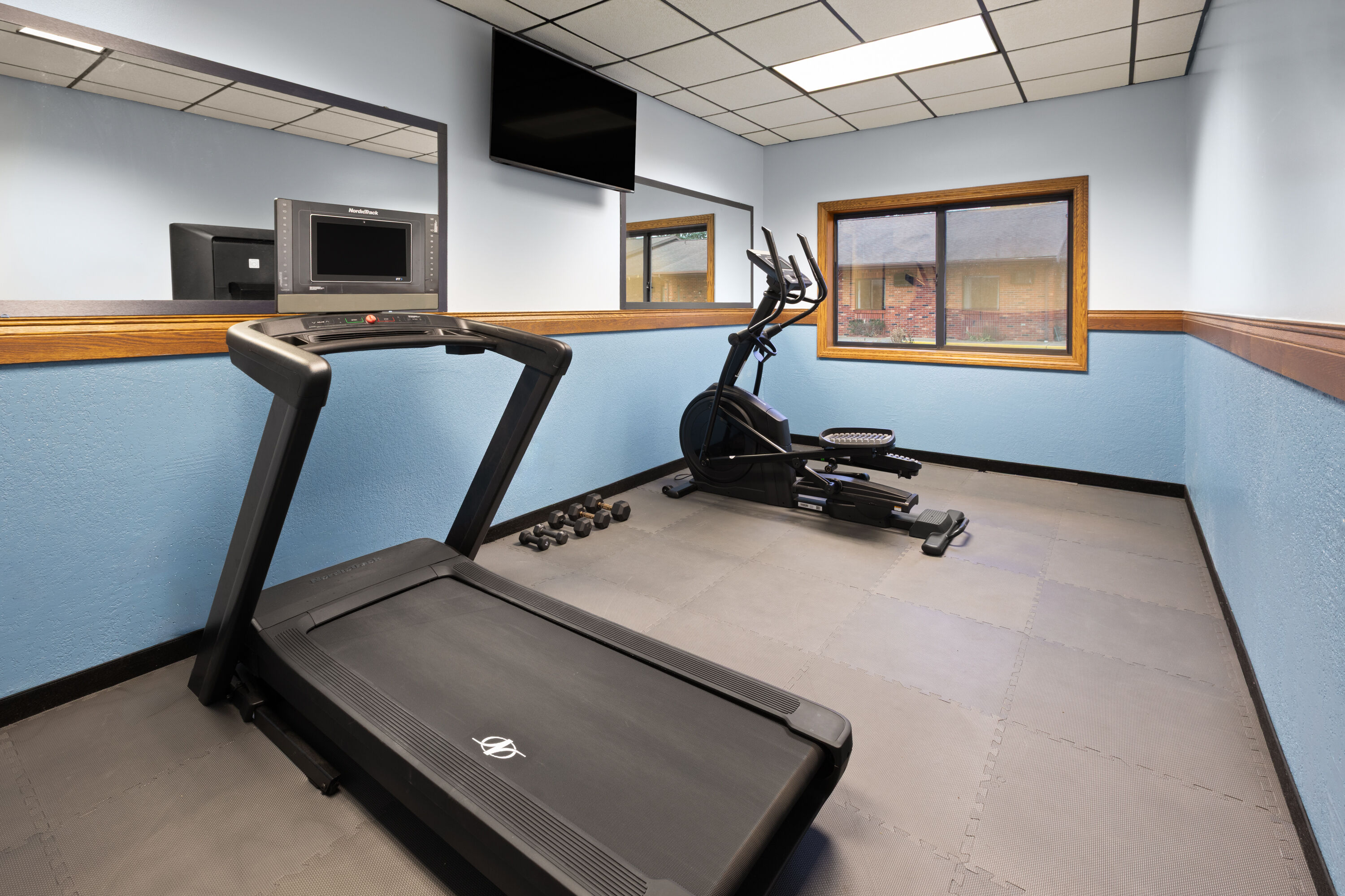 Fitness room at Days Inn by Wyndham Bad Axe in Bad Axe, Michigan