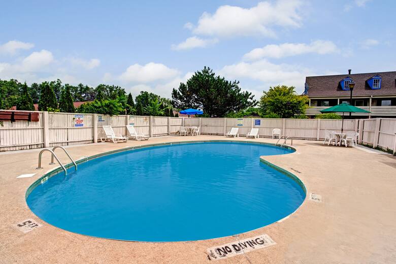 Pool at the Days Inn Canton in Canton, Michigan