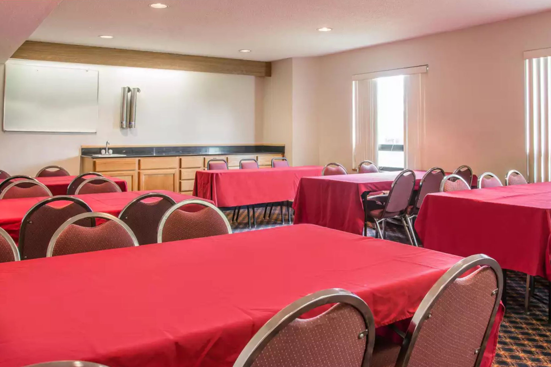 Meeting room at Days Inn by Wyndham Flint/Bishop International Airport in Flint, Michigan